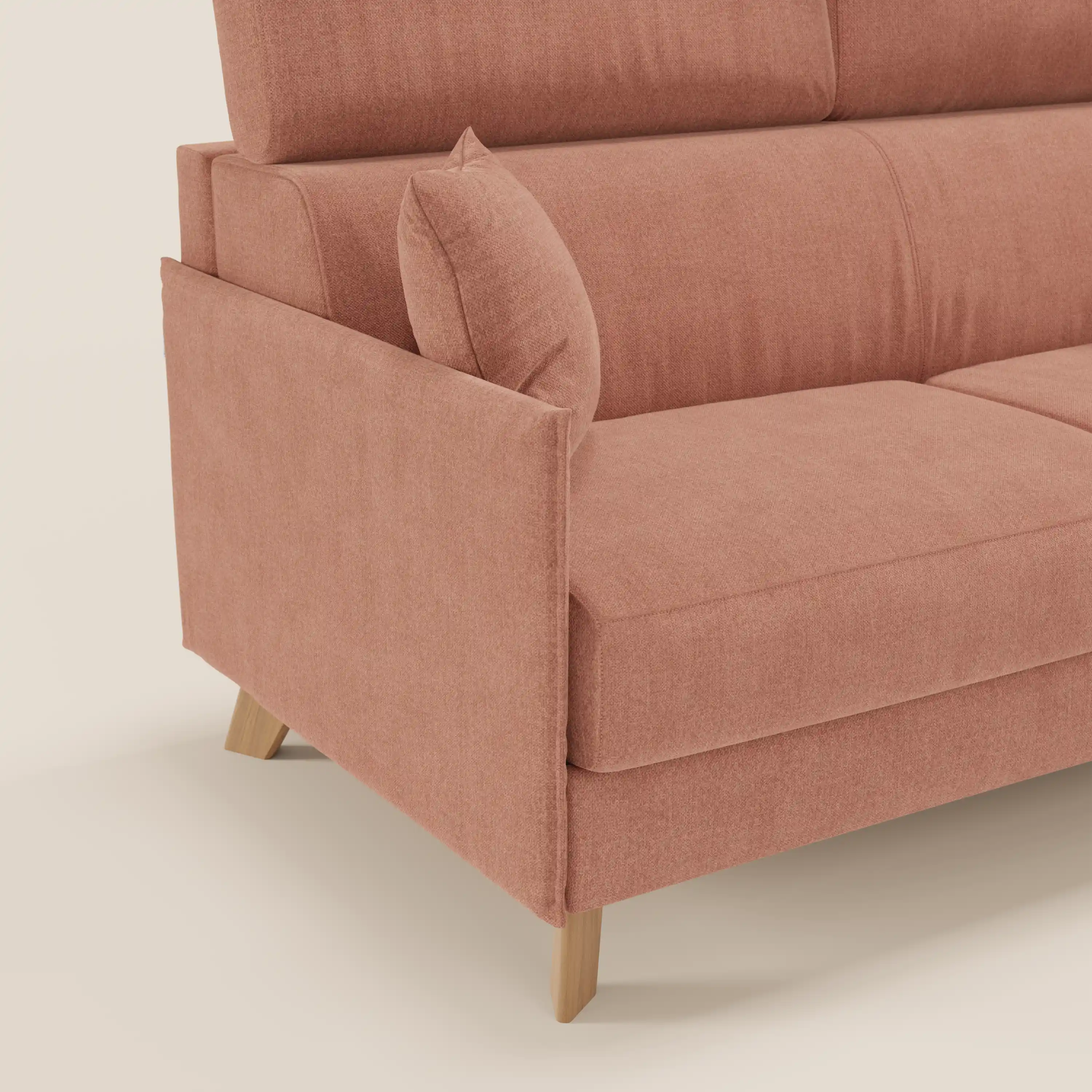 Sole Canapé convertible avec têtières réglables - design élégant 100% déhoussable en tissu détachable T23 - Image 6