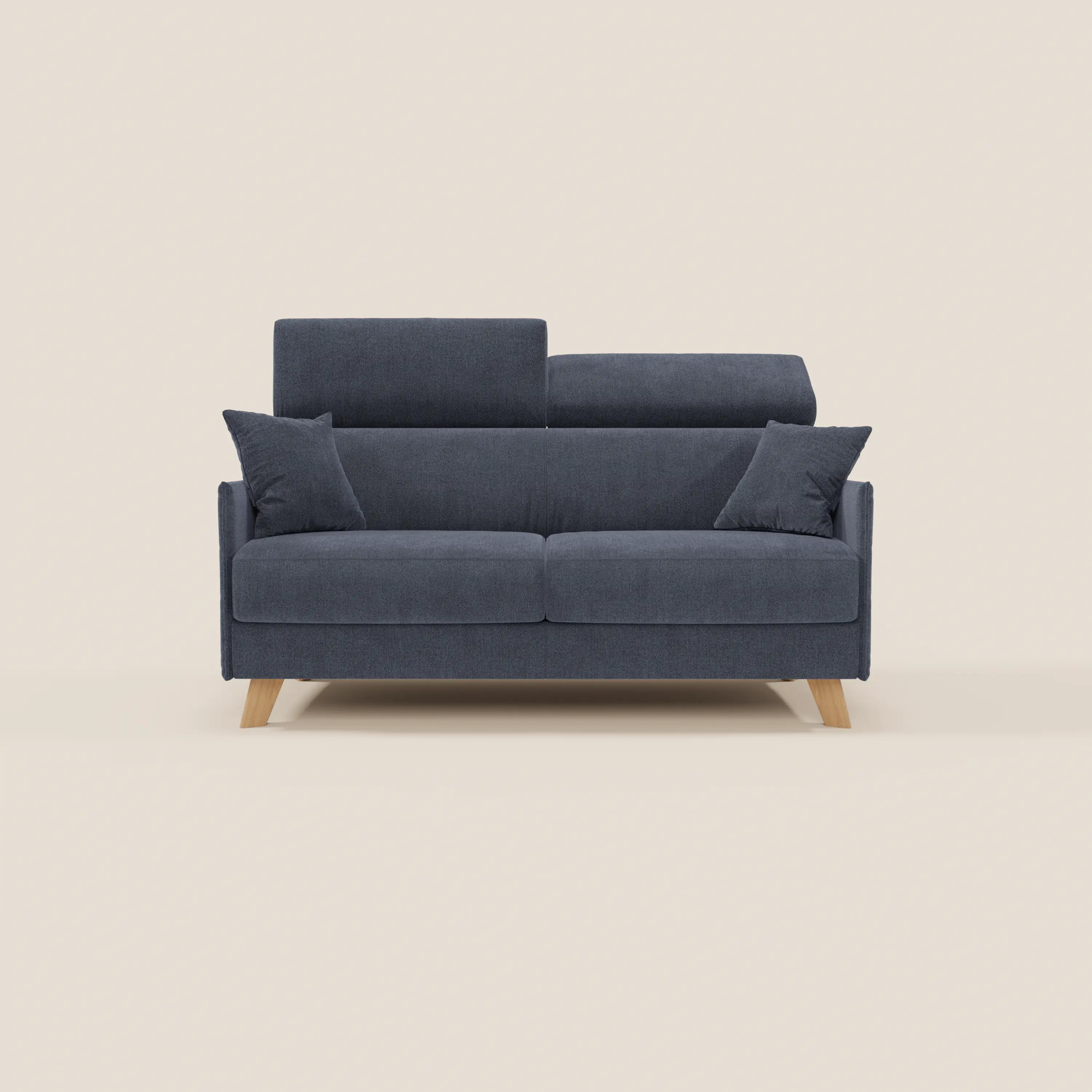 Sole Canapé convertible avec têtières réglables - design élégant 100% déhoussable en tissu détachable T23 - Image 68