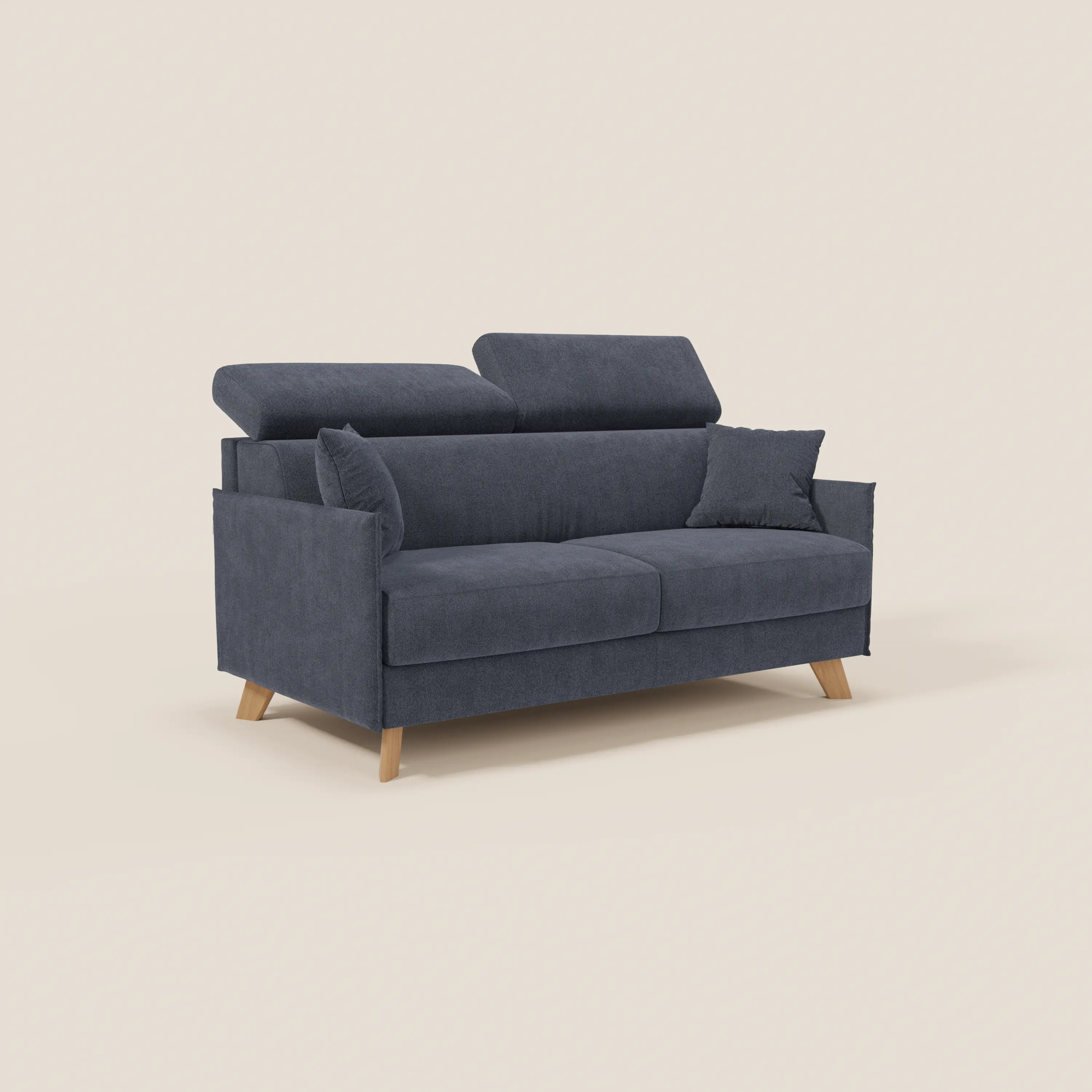 Sole Canapé convertible avec têtières réglables - design élégant 100% déhoussable en tissu détachable T23 - Image 70
