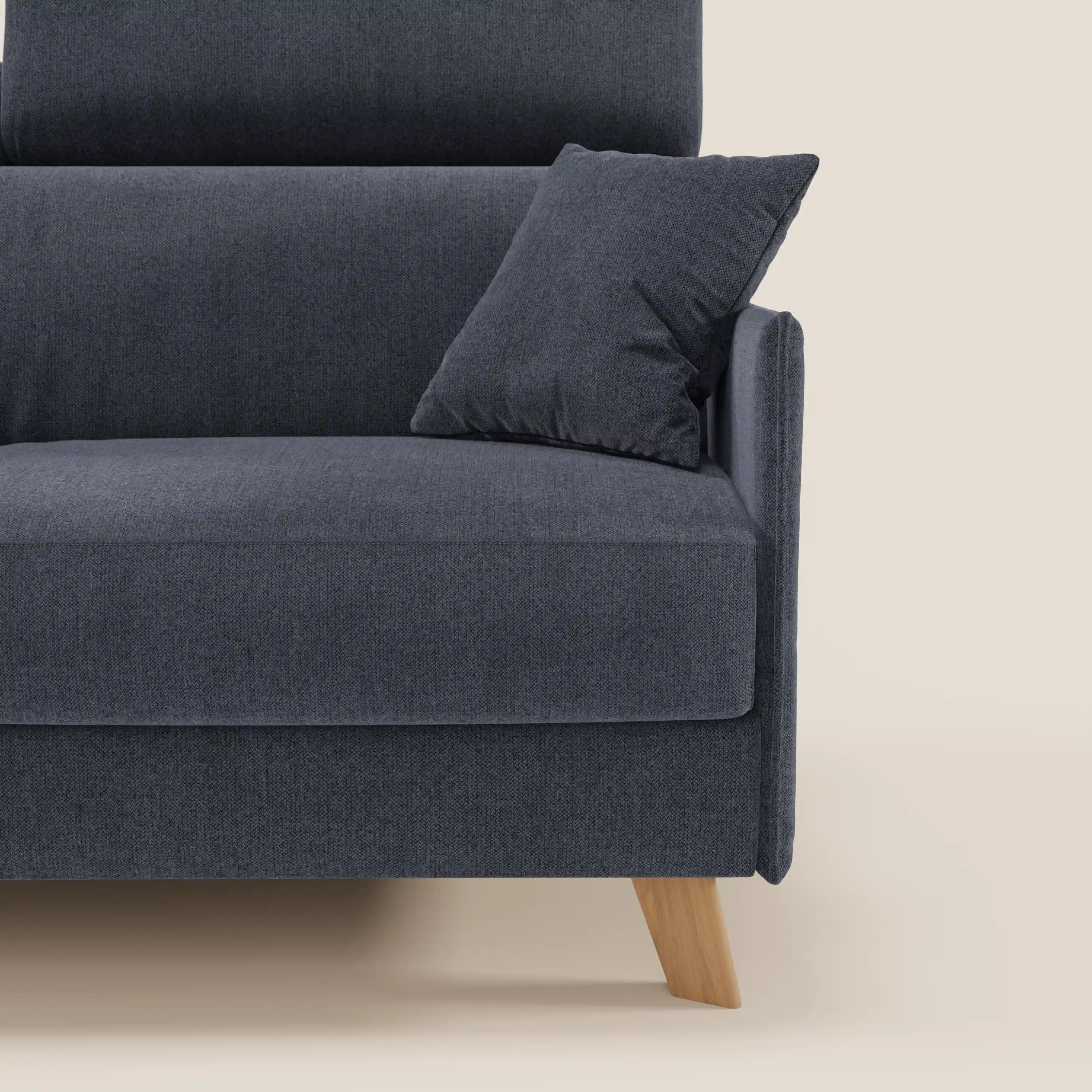 Sole Canapé convertible avec têtières réglables - design élégant 100% déhoussable en tissu détachable T23 - Image 74