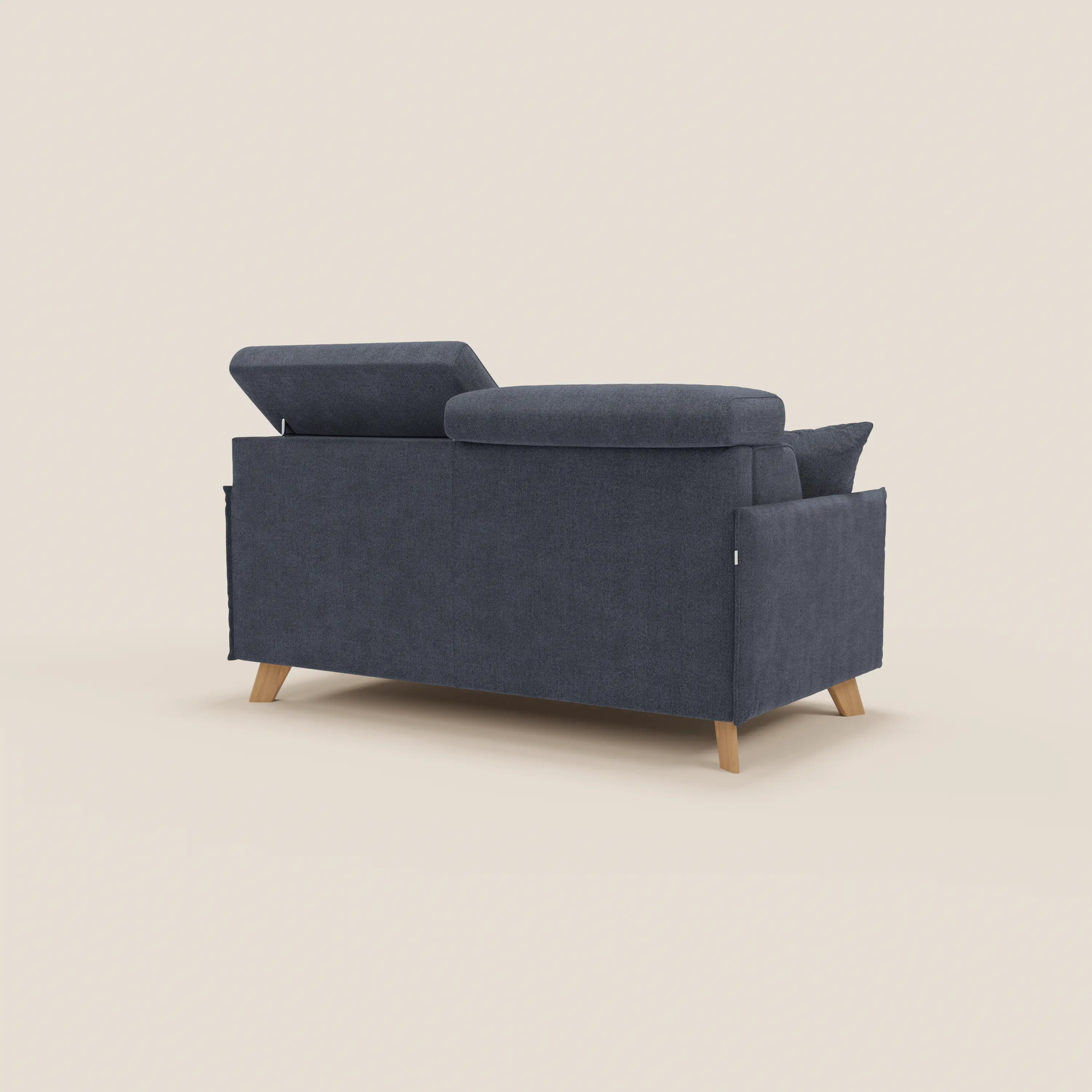 Sole Canapé convertible avec têtières réglables - design élégant 100% déhoussable en tissu détachable T23 - Image 78