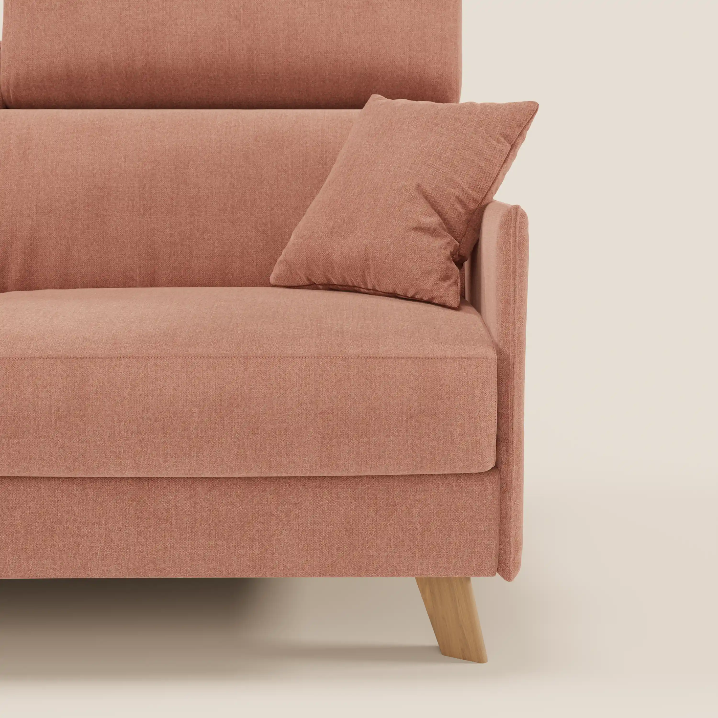 Sole Canapé convertible avec têtières réglables - design élégant 100% déhoussable en tissu détachable T23 - Image 8