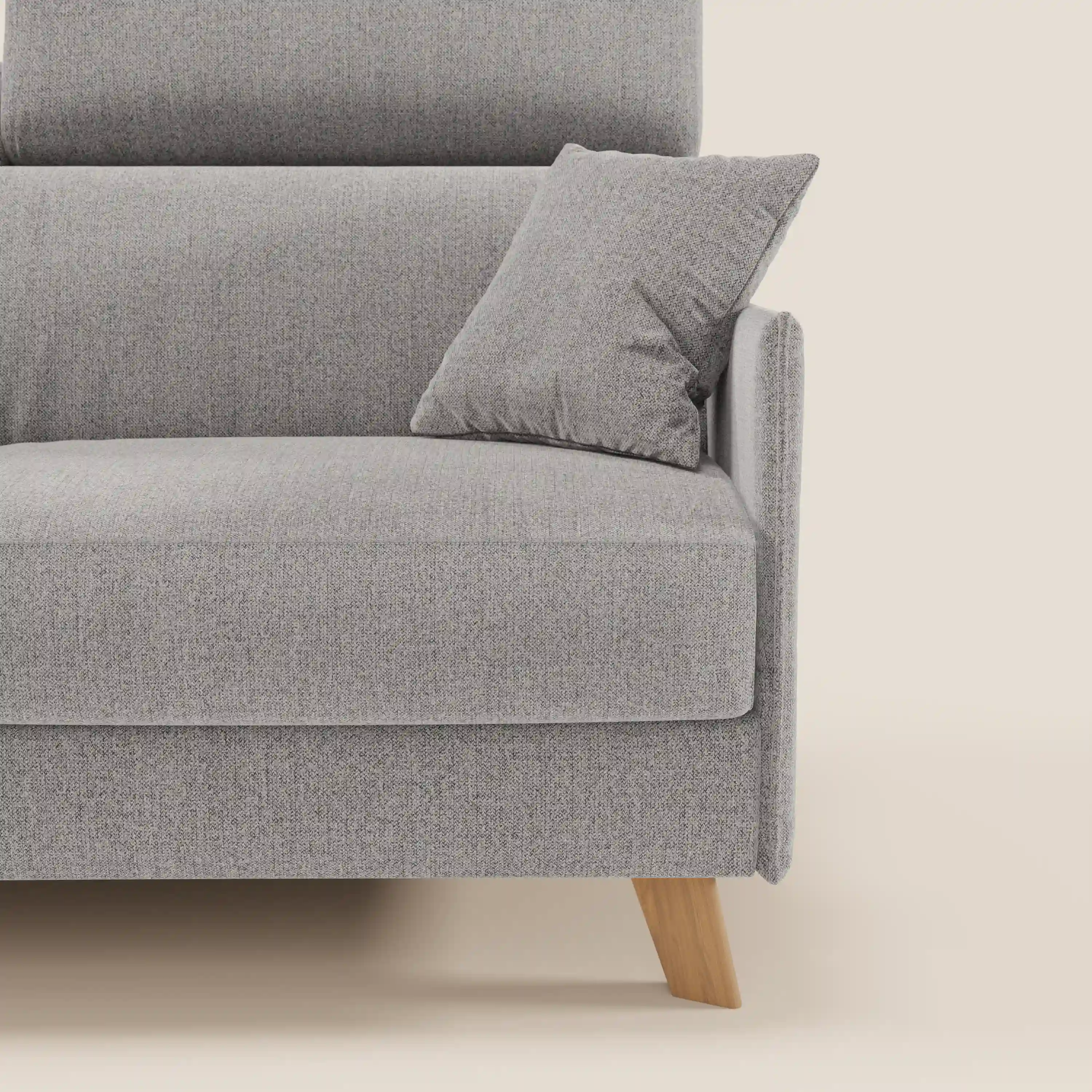 Sole Canapé convertible avec têtières réglables - design élégant 100% déhoussable en tissu détachable T23 - Image 87