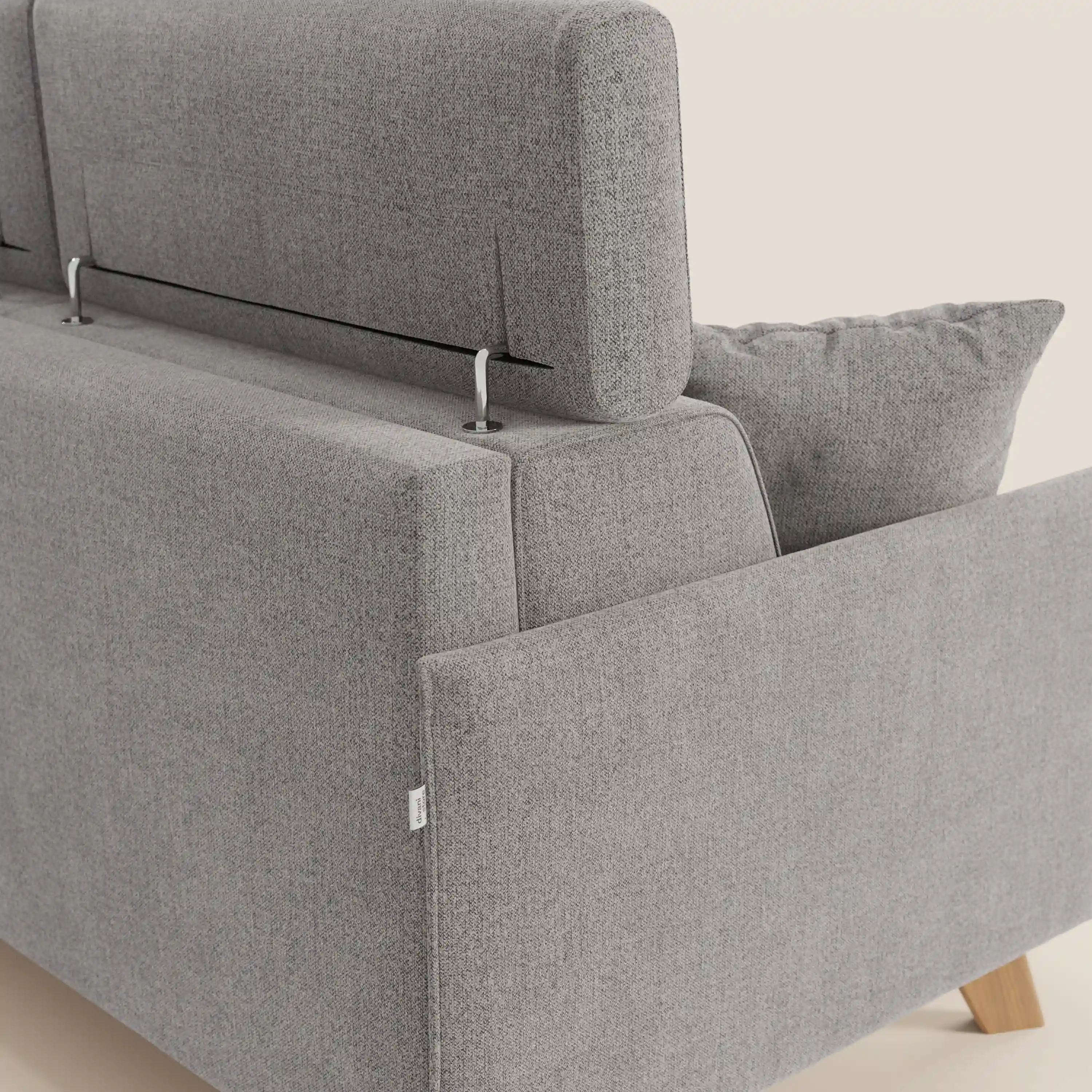 Sole Canapé convertible avec têtières réglables - design élégant 100% déhoussable en tissu détachable T23 - Image 88
