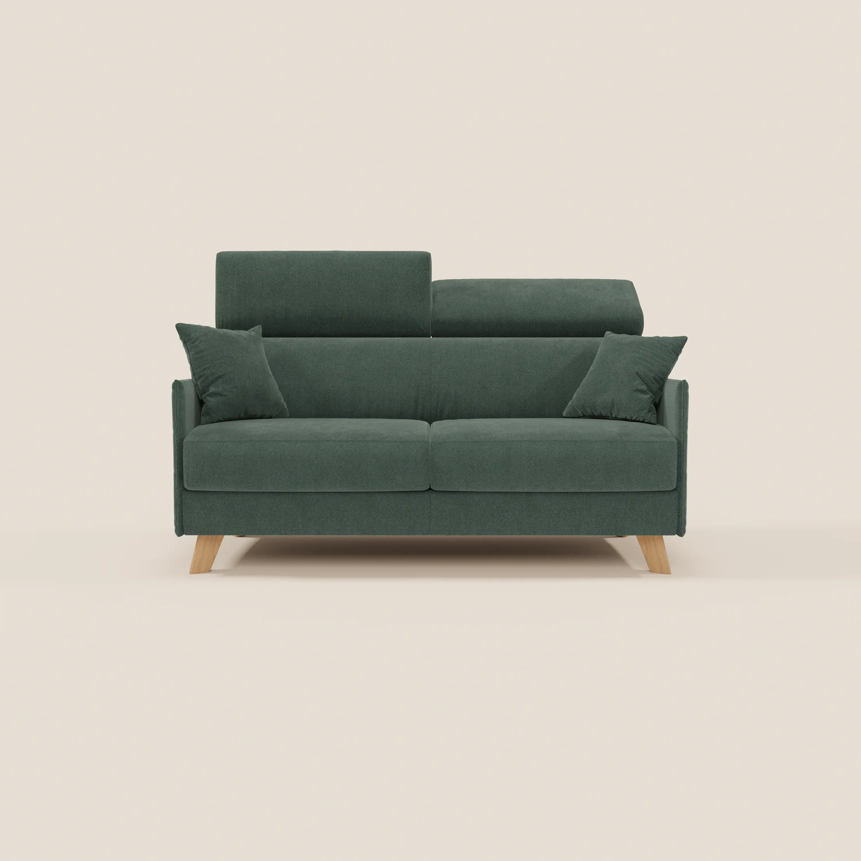 Sole Canapé convertible avec têtières réglables - design élégant 100% déhoussable en tissu détachable T23 - Image 94