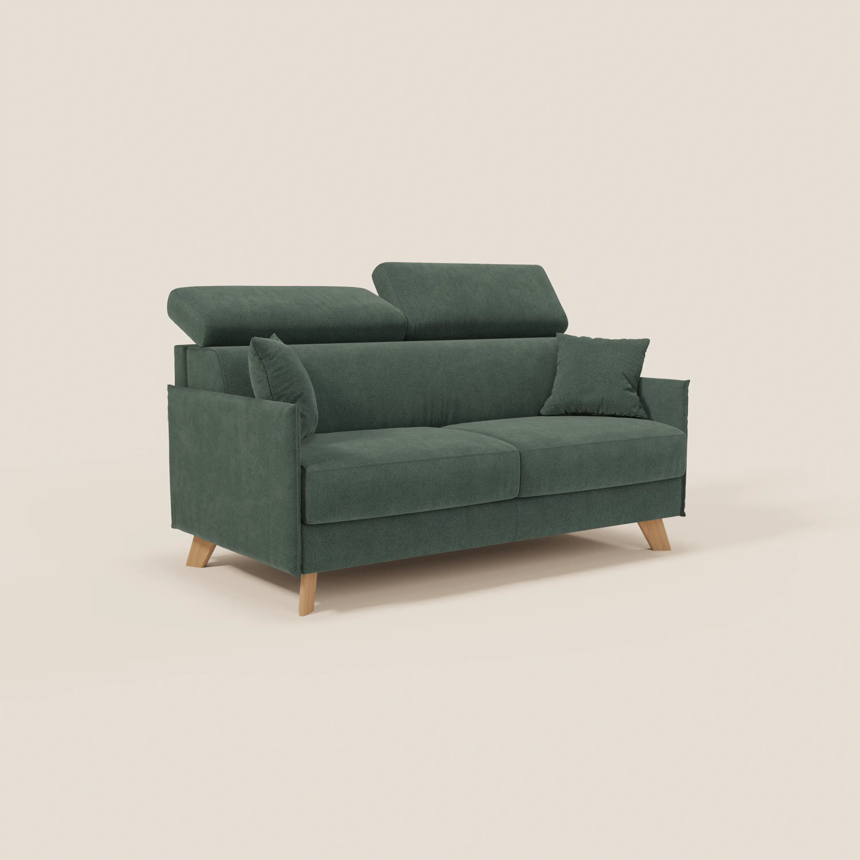 Sole Canapé convertible avec têtières réglables - design élégant 100% déhoussable en tissu détachable T23 - Image 96