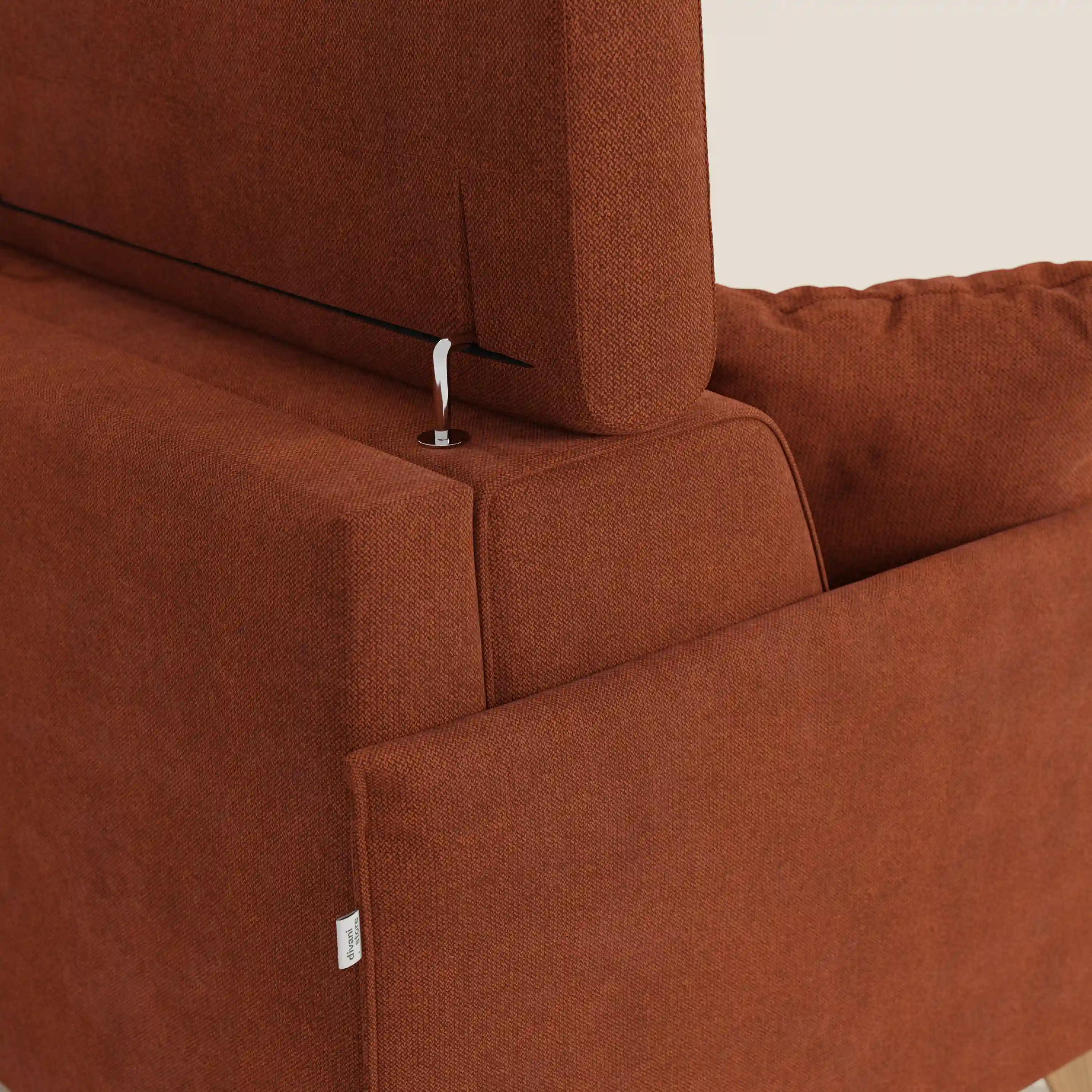 Sole Canapé d'angle convertible avec chaise longue avec coffre et têtières inclinables - tissu détachable T23 - Image 132