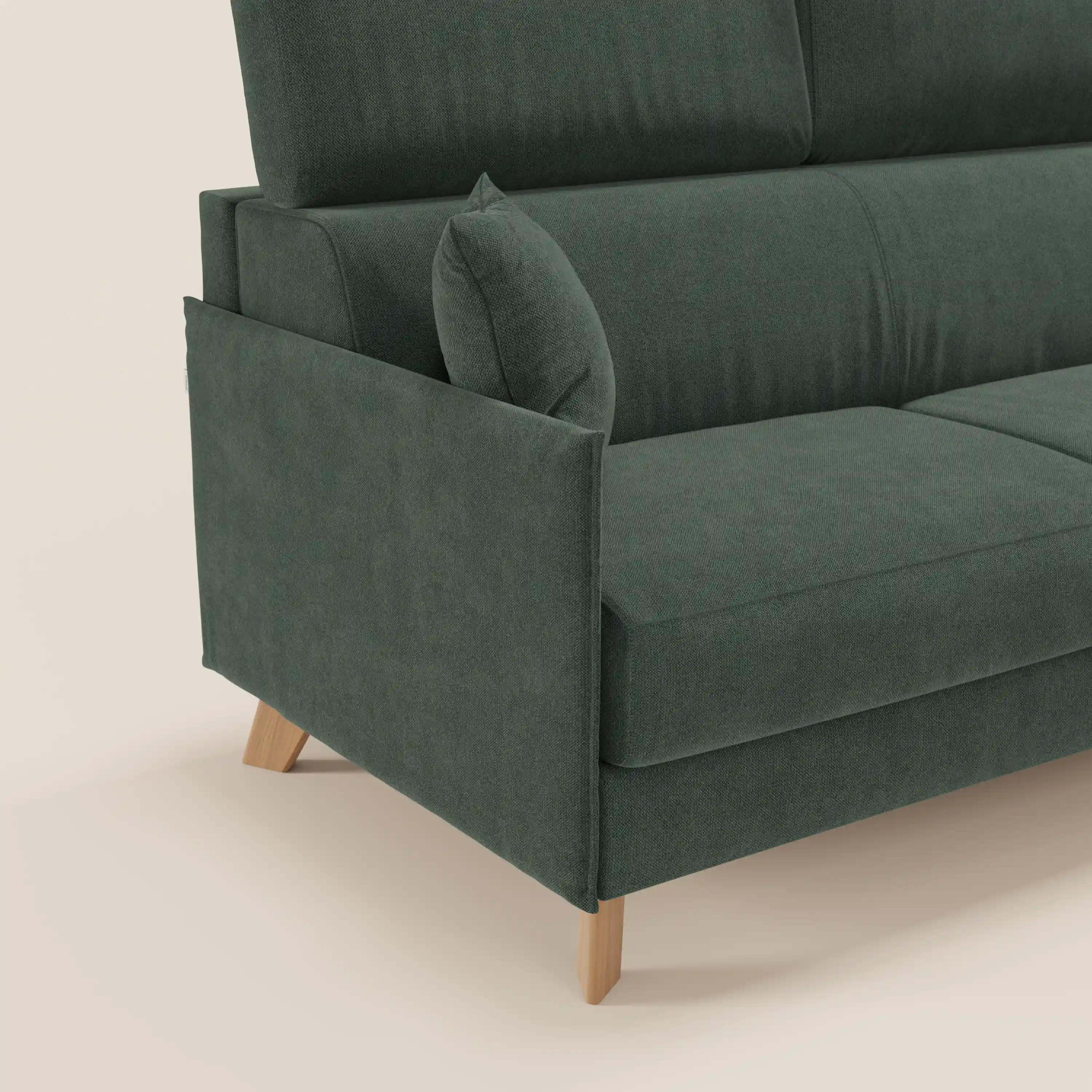 Sole Canapé d'angle convertible avec chaise longue avec coffre et têtières inclinables - tissu détachable T23 - Image 174