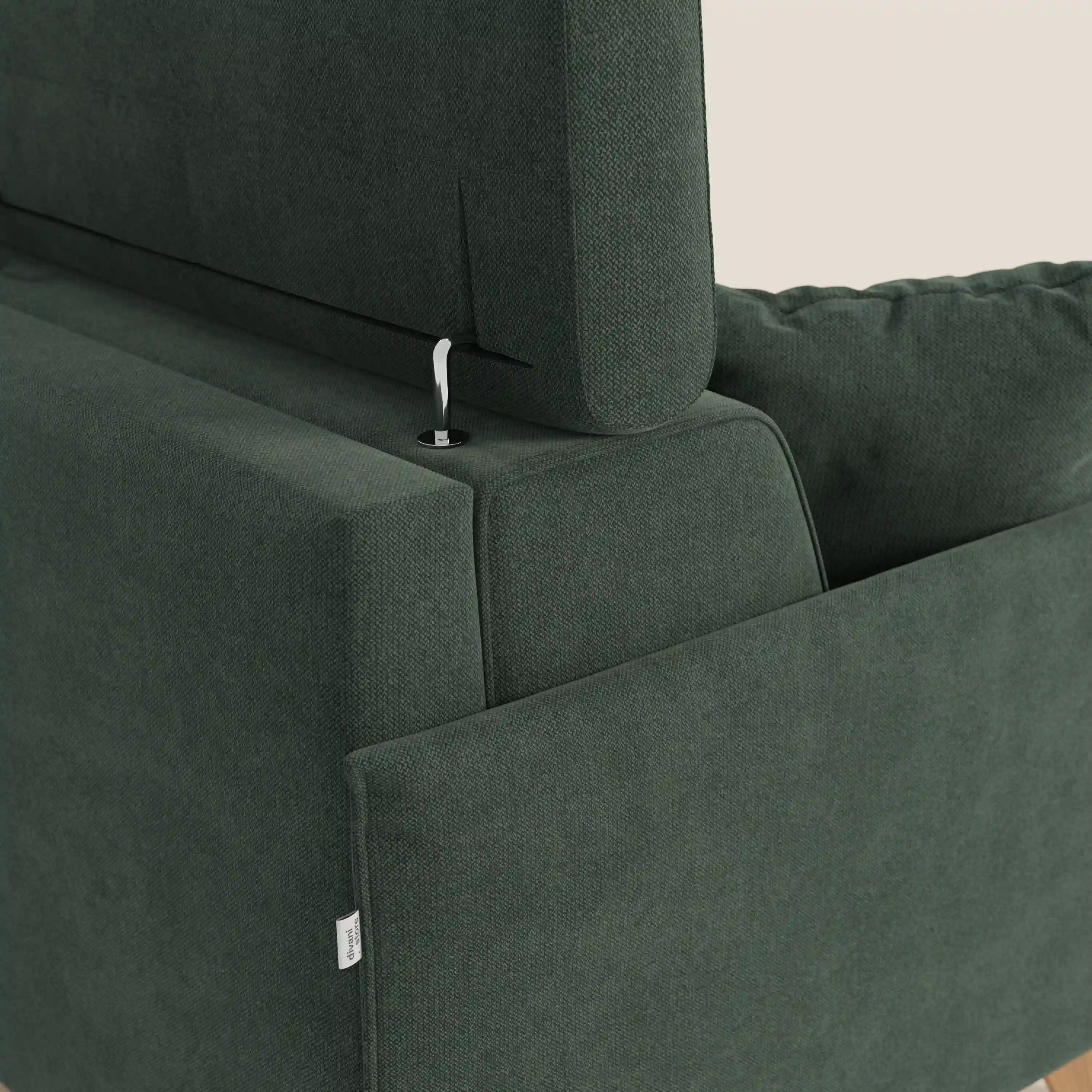 Sole Canapé d'angle convertible avec chaise longue avec coffre et têtières inclinables - tissu détachable T23 - Image 177