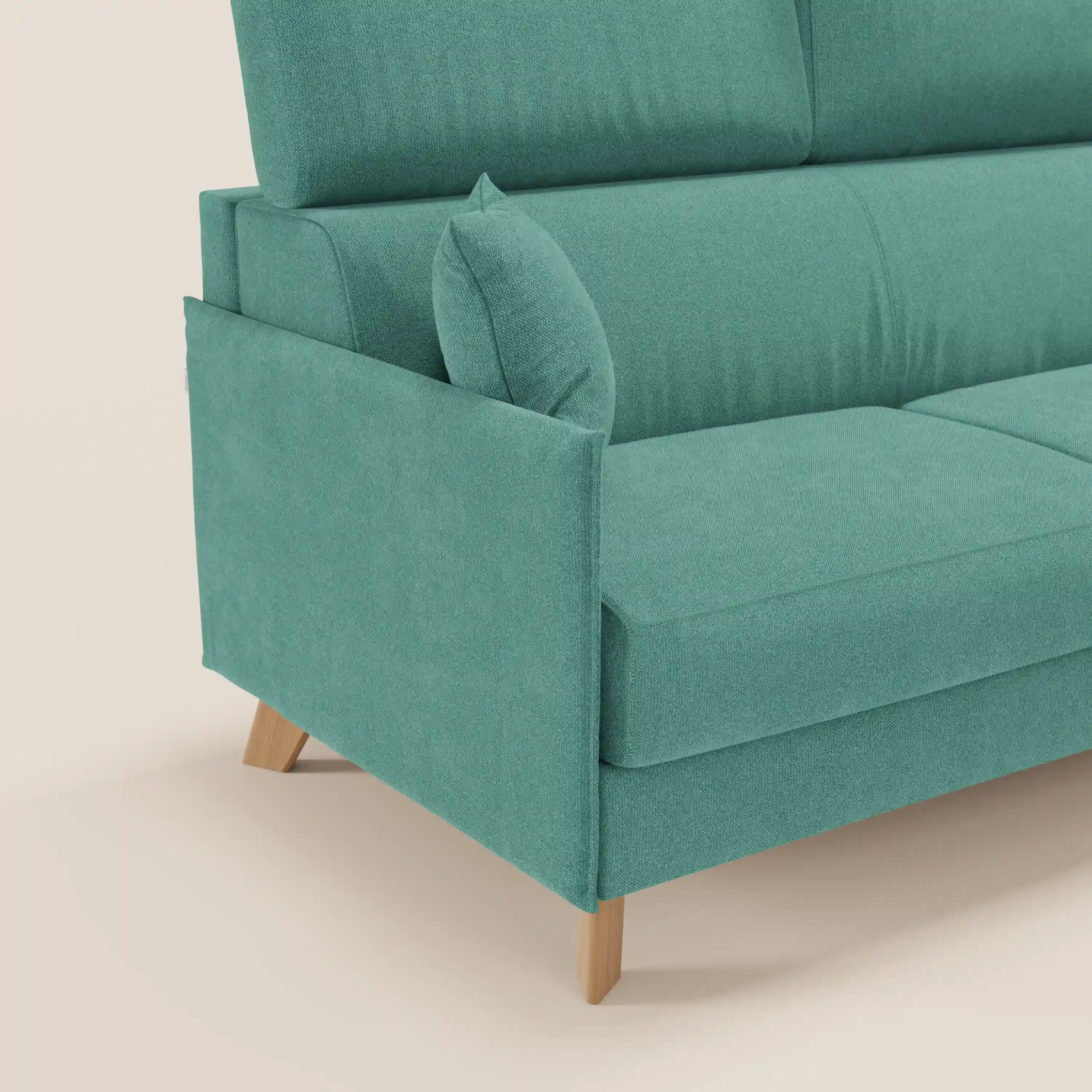Sole Canapé d'angle convertible avec chaise longue avec coffre et têtières inclinables - tissu détachable T23 - Image 189