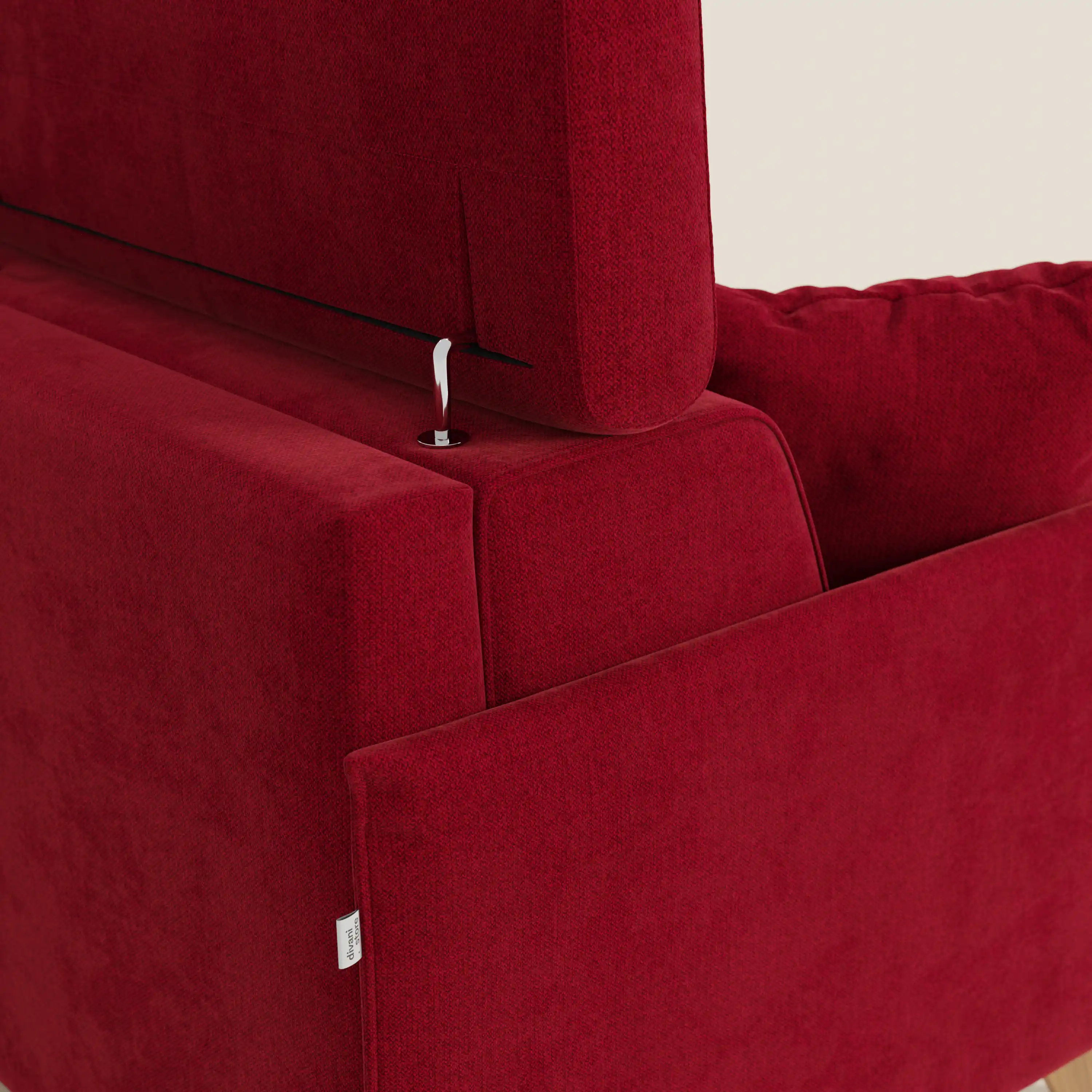 Sole Canapé d'angle convertible avec chaise longue avec coffre et têtières inclinables - tissu détachable T23 - Image 207