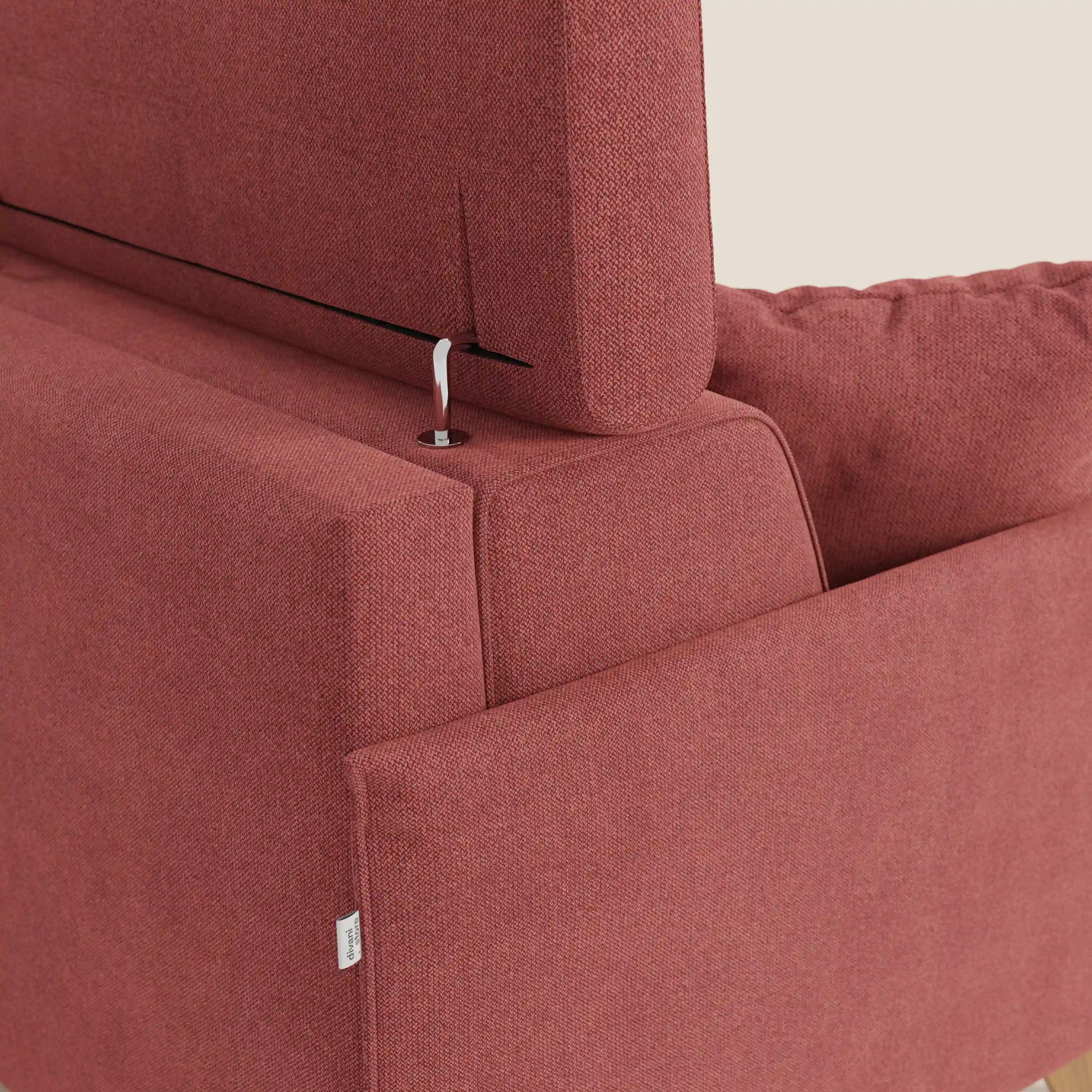 Sole Canapé d'angle convertible avec chaise longue avec coffre et têtières inclinables - tissu détachable T23 - Image 56