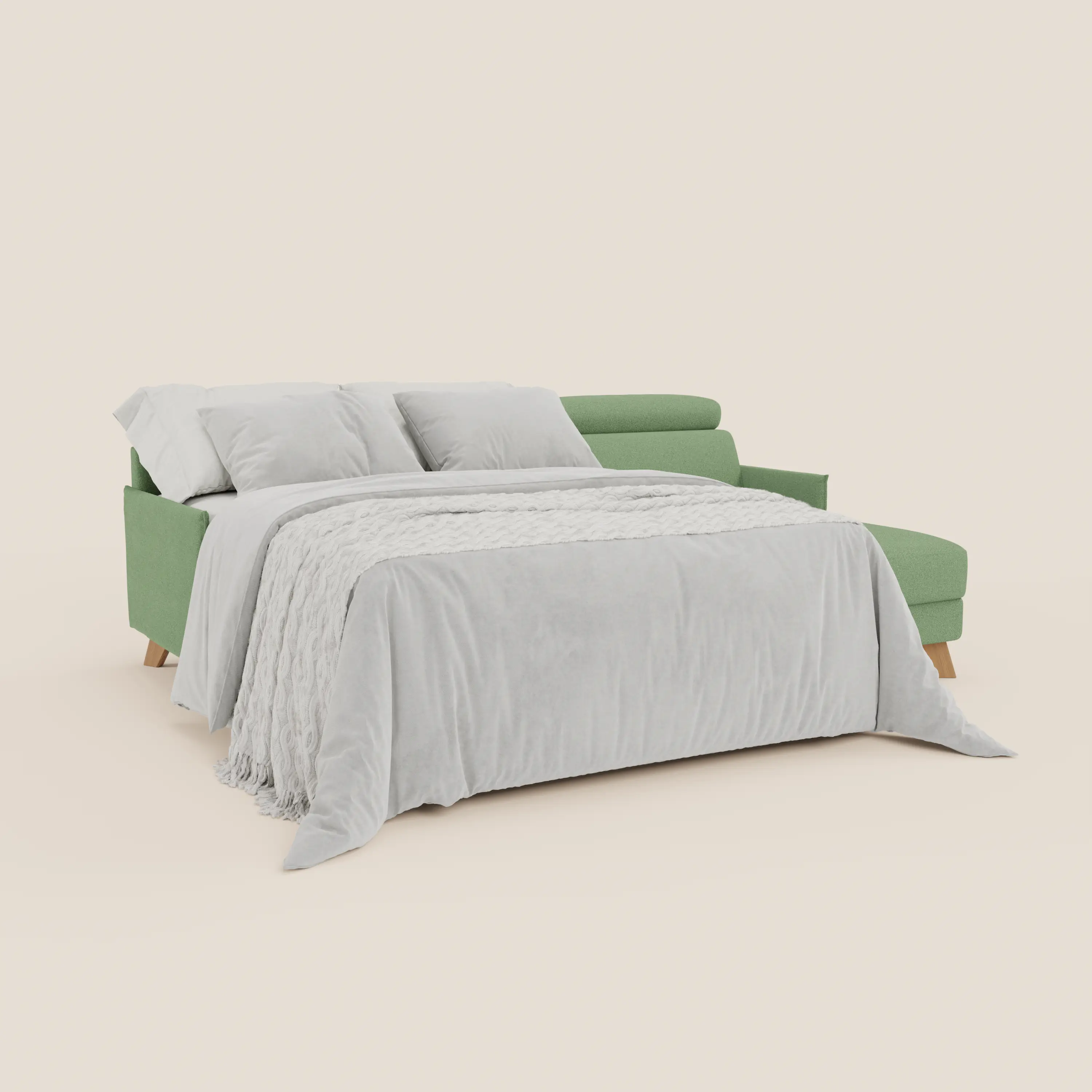 Sole Canapé d'angle convertible avec chaise longue avec coffre et têtières inclinables - tissu détachable T23 - Image 83