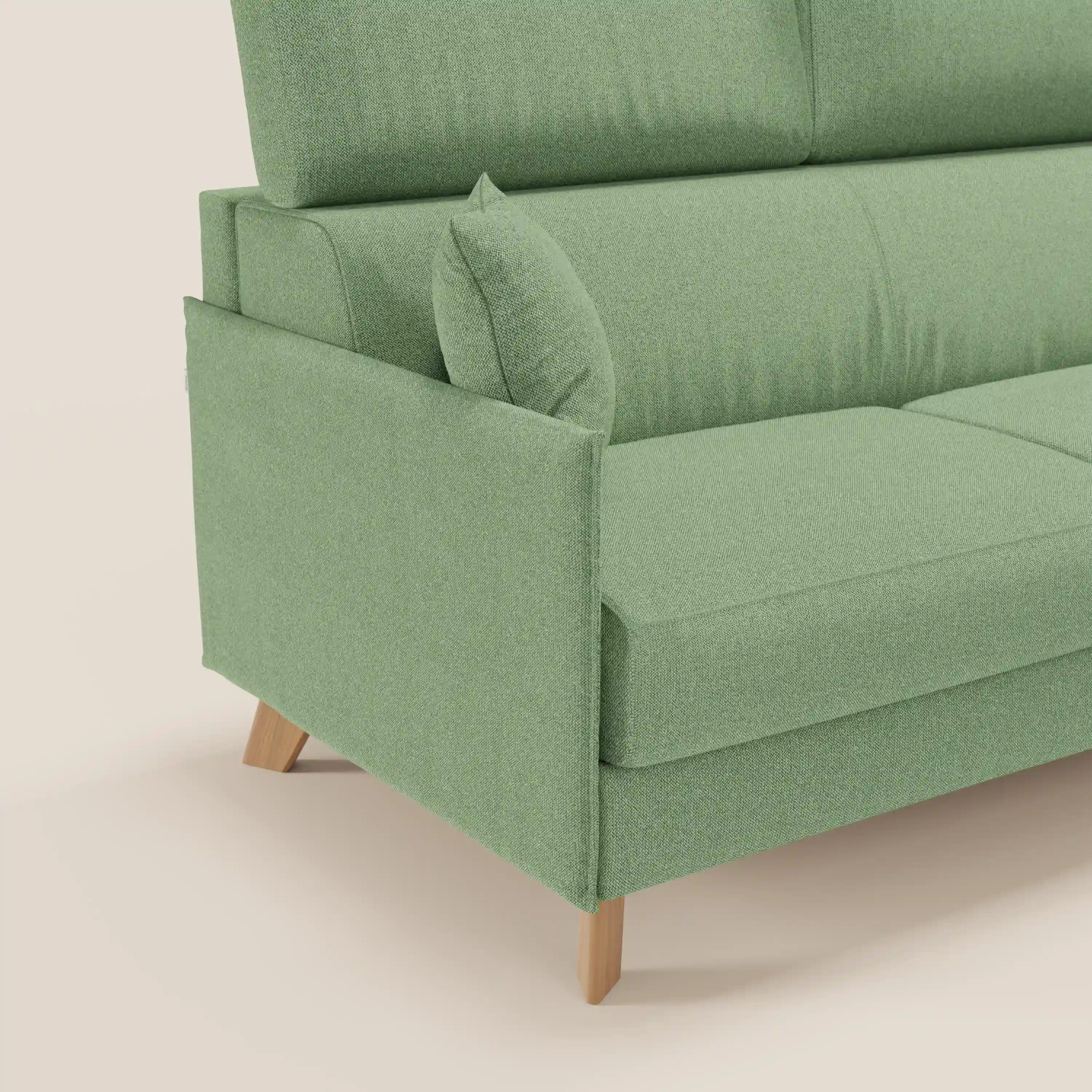 Sole Canapé d'angle convertible avec chaise longue avec coffre et têtières inclinables - tissu détachable T23 - Image 84