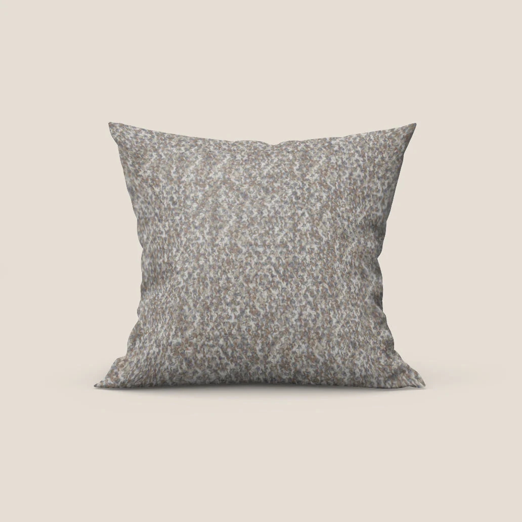 Sonic Coussin disponible en différentes couleurs en précieuse bouclette détachable T12 tortora