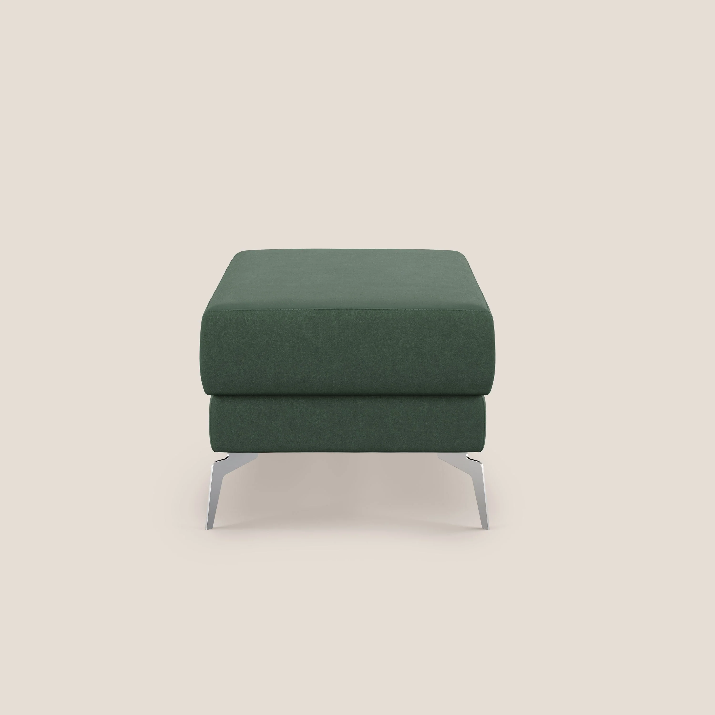 Star Pouf avec pieds hauts en microfibre imperméable T11 vert - Image 3