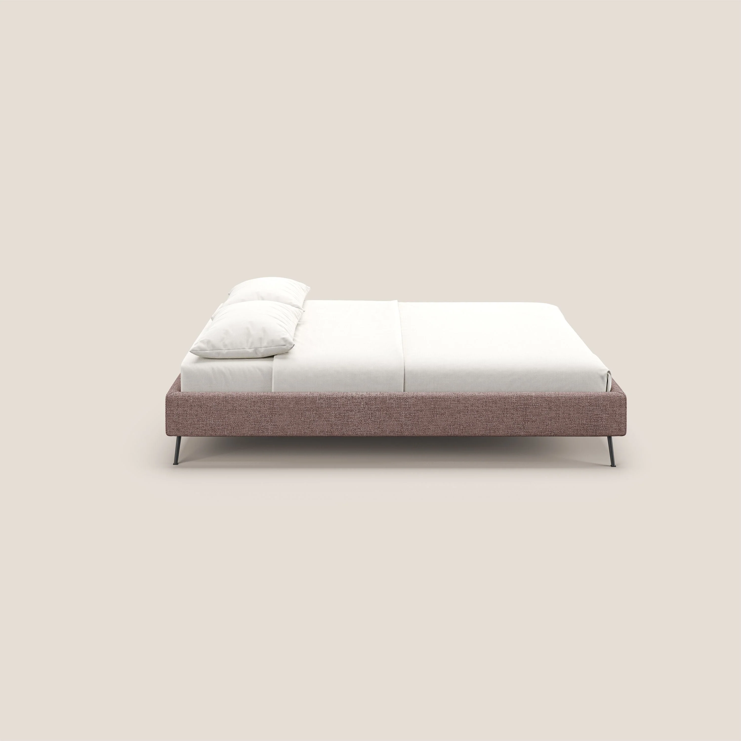 Steve sommier avec pieds hauts en tissu imperméable T10 rose - Image 3