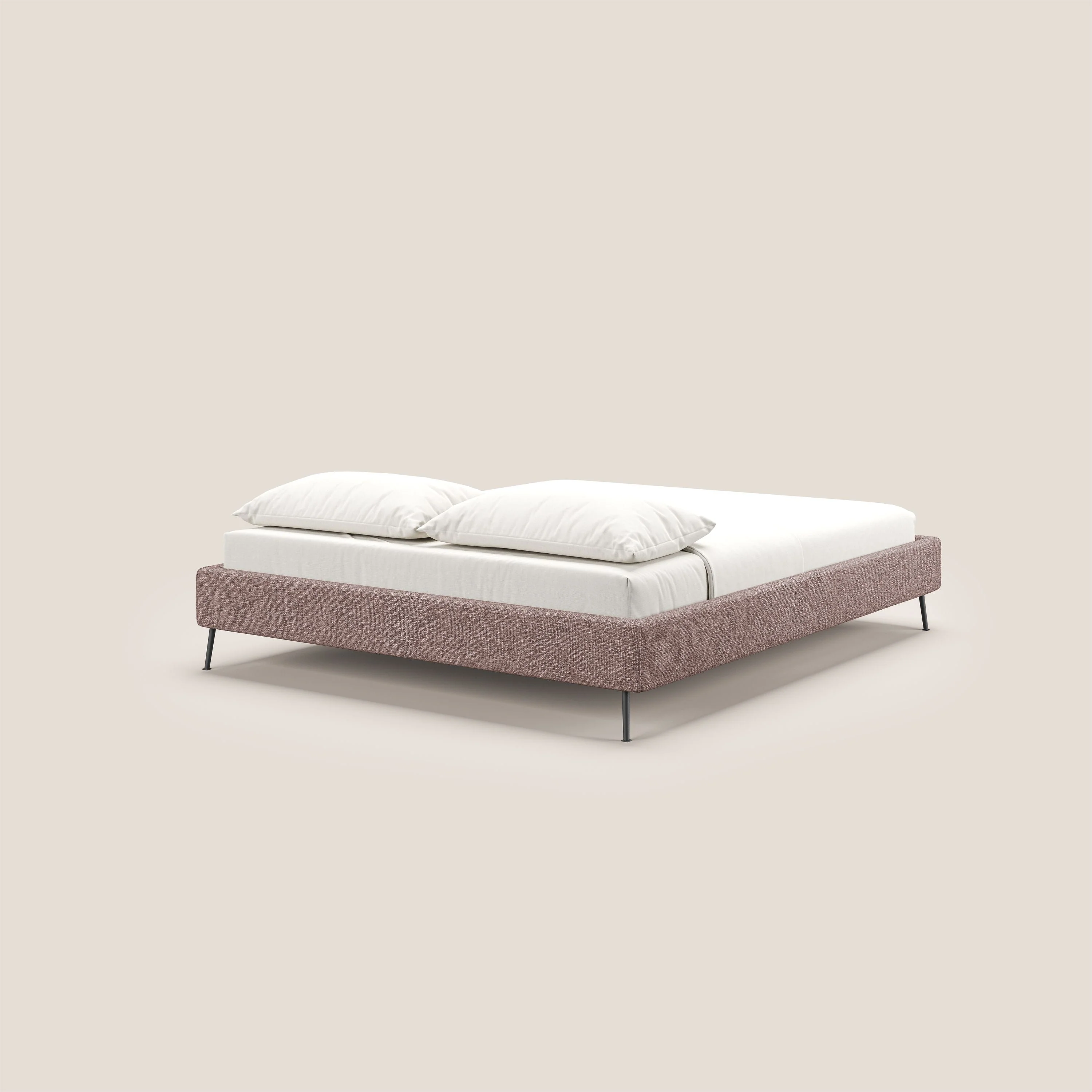 Steve sommier avec pieds hauts en tissu imperméable T10 rose - Image 4