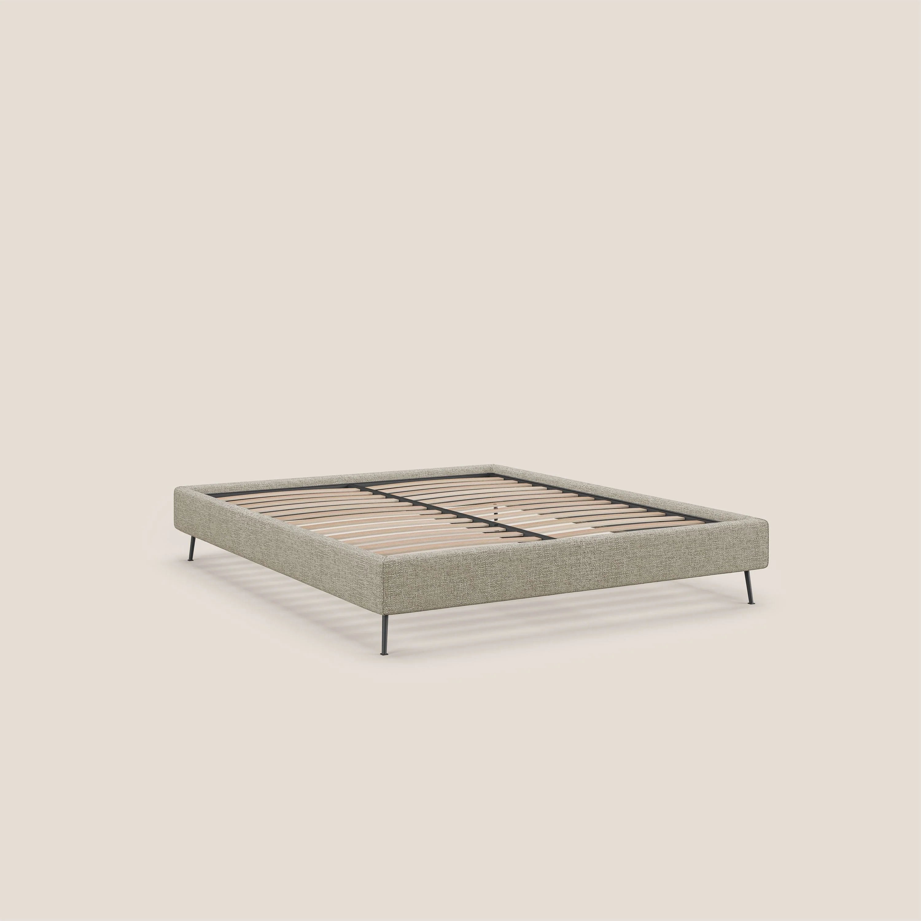 Steve sommier avec pieds hauts en tissu imperméable T10 Taupe tortora - Image 6