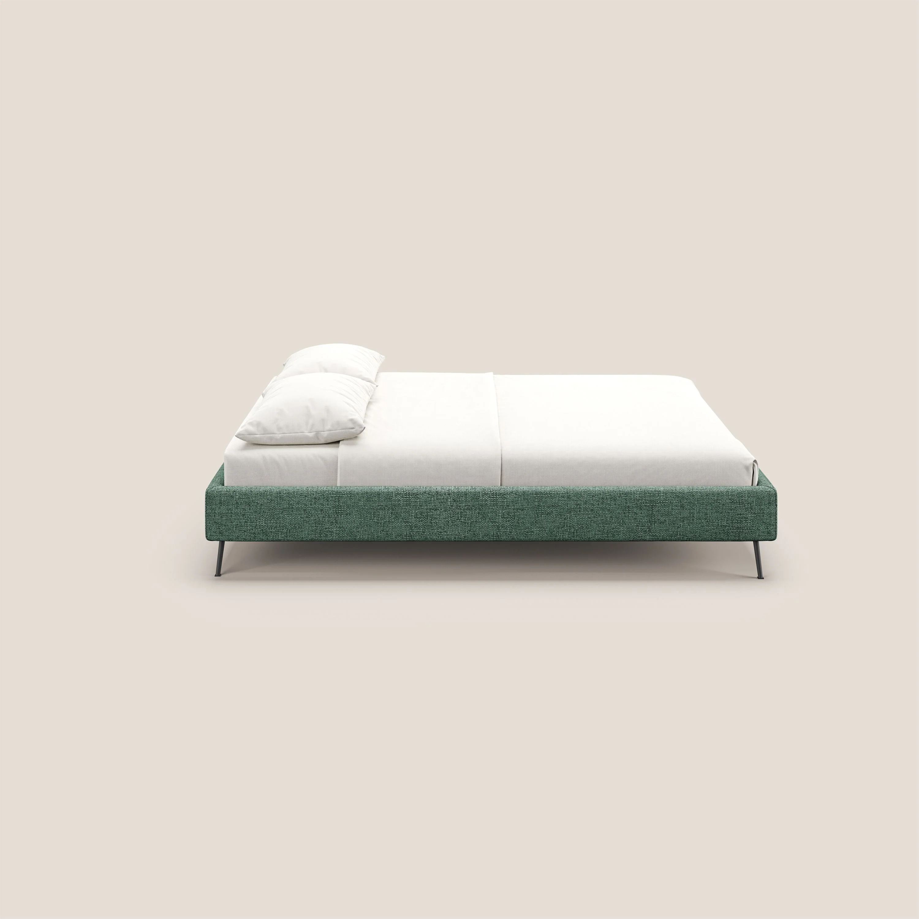 Steve sommier avec pieds hauts en tissu imperméable T10 vert sauge - Image 3