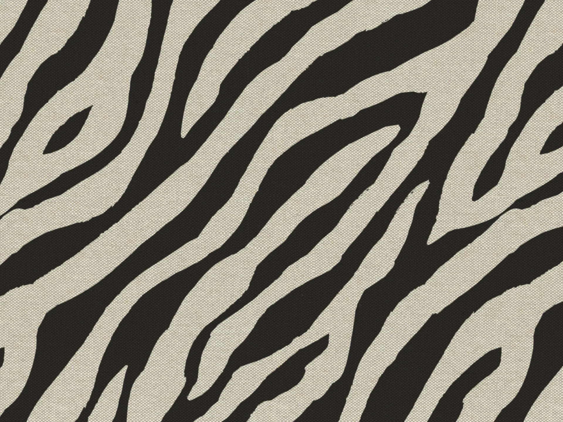 Stripe coussins géométriques en tissu hydrofuge Taupe tortora - Image 2