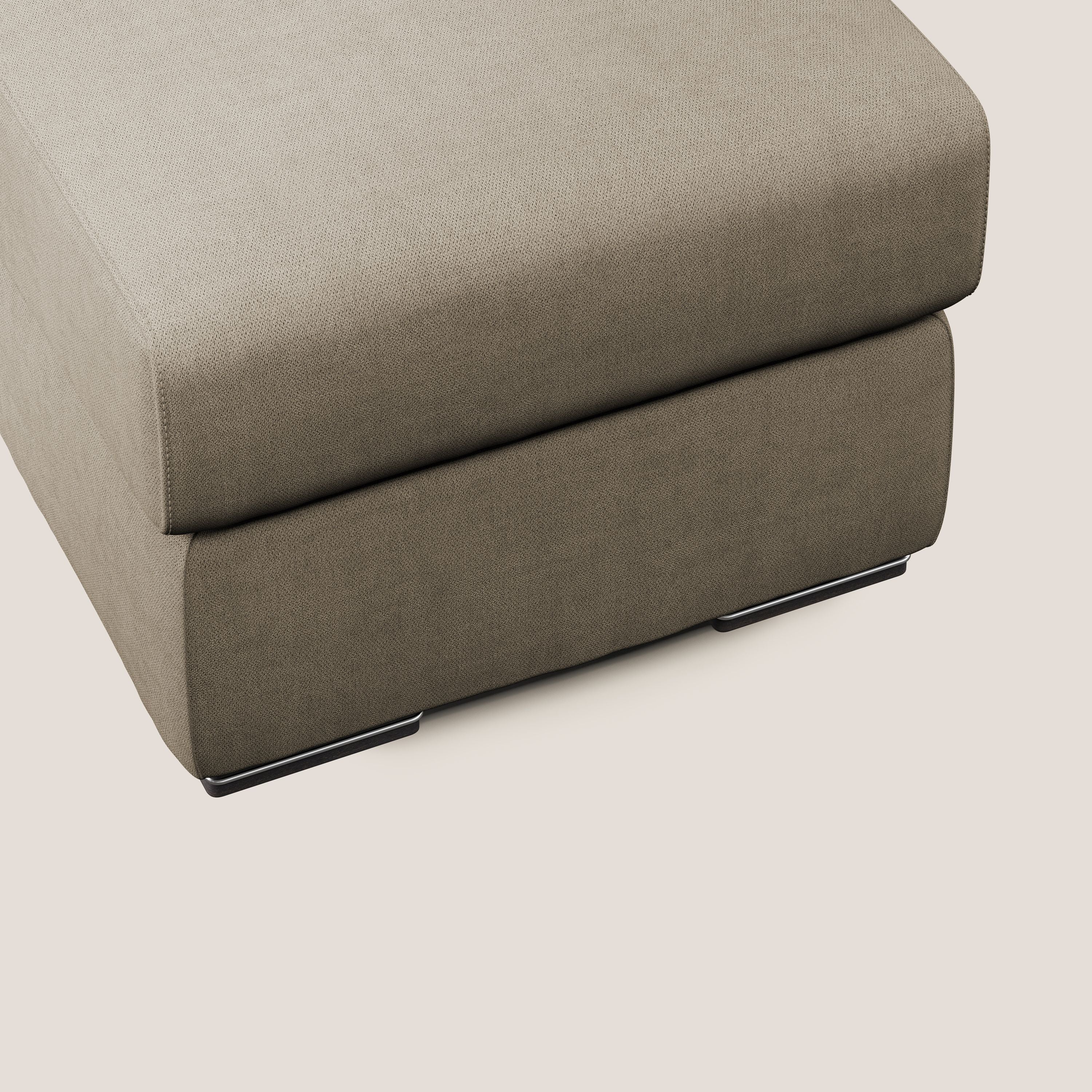 Sun pouf coffre en tissu imperméable T02 beige - Image 4