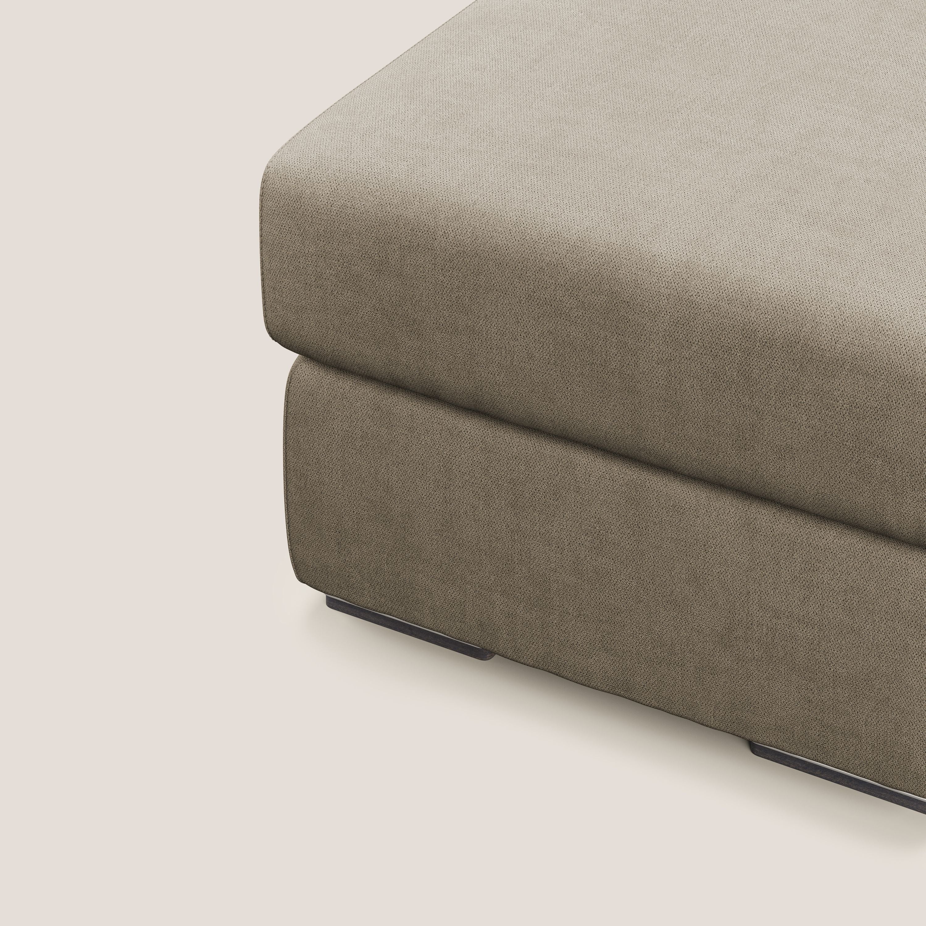Sun pouf coffre en tissu imperméable T02 beige - Image 5