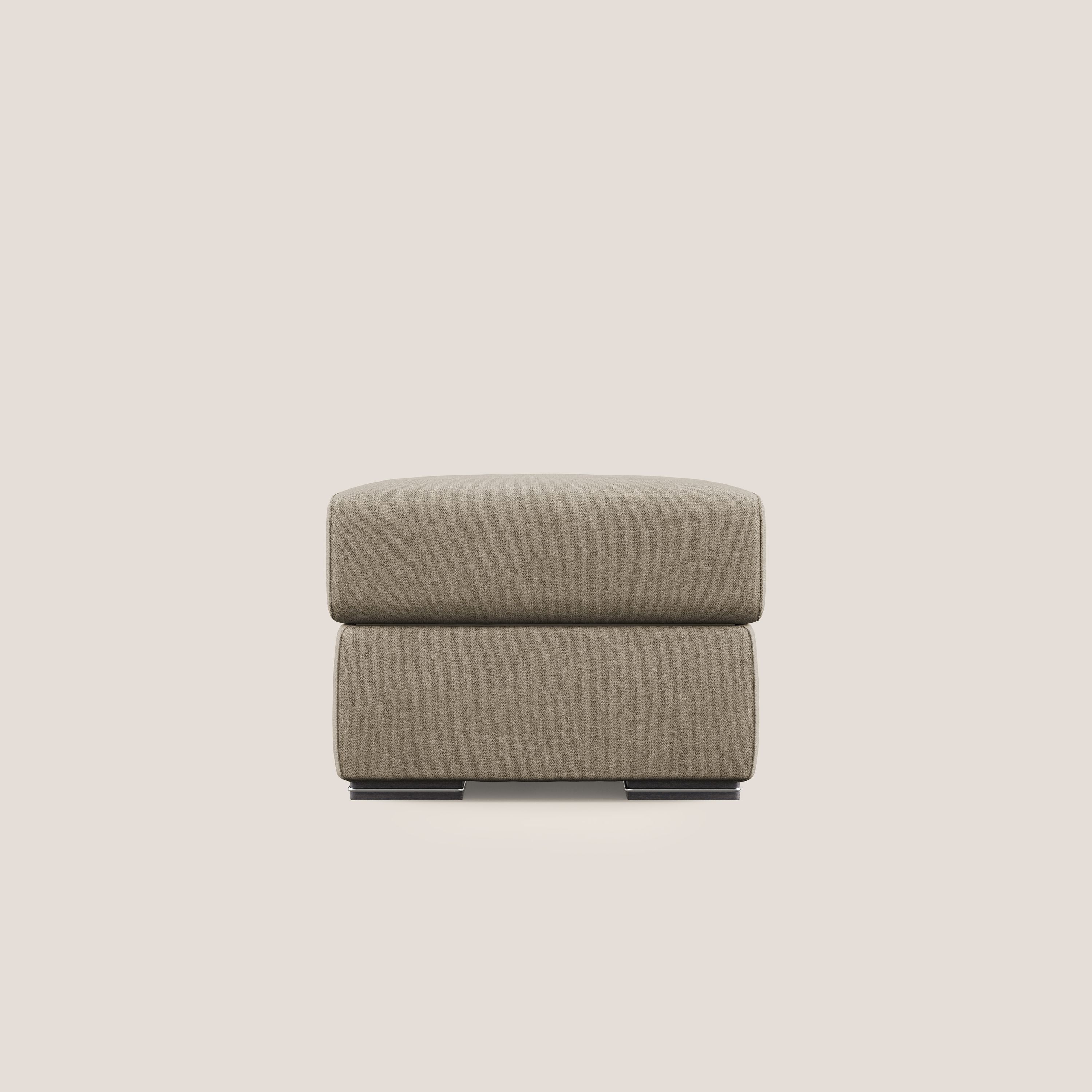 Sun pouf coffre en tissu imperméable T02 beige - Image 7