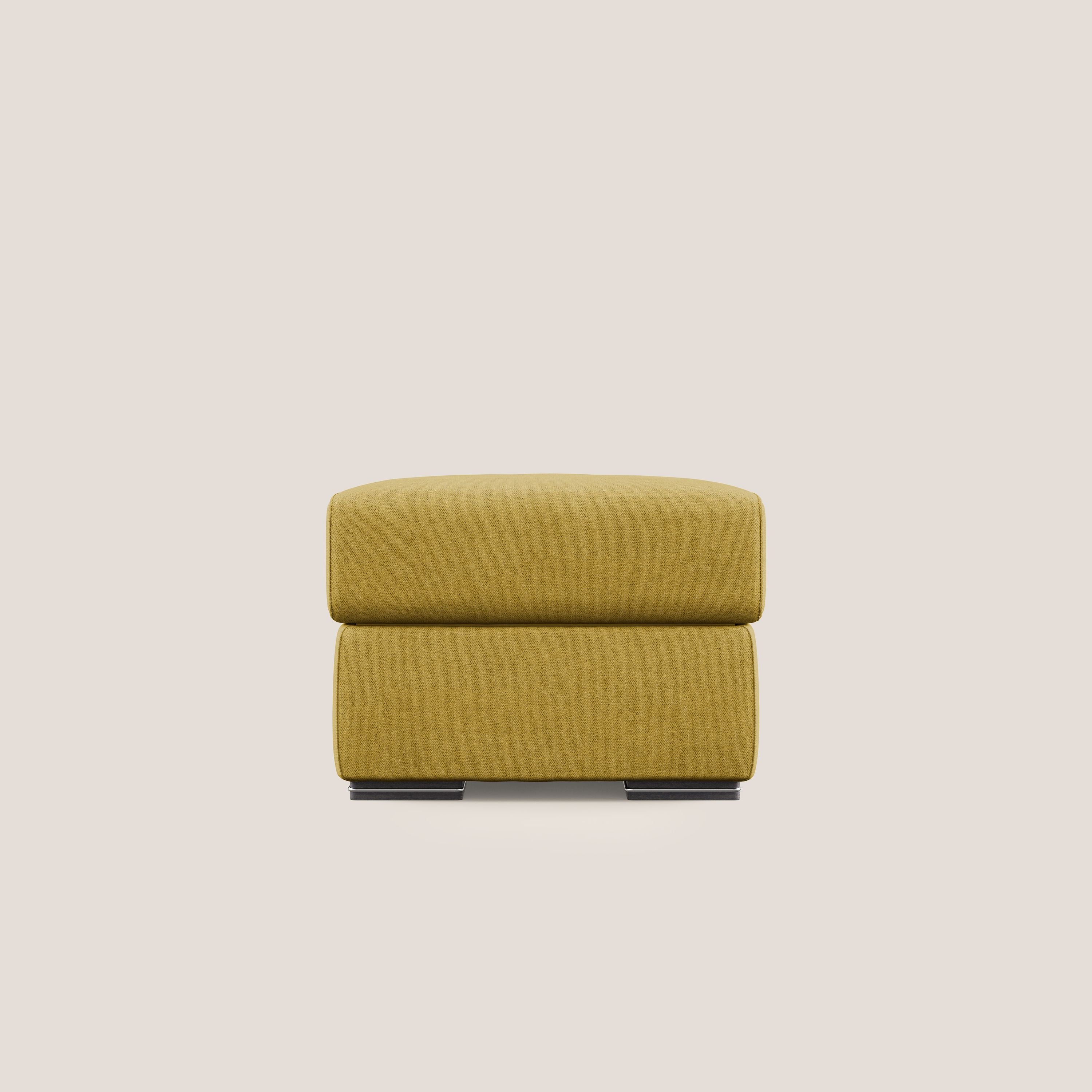 Sun pouf coffre en tissu imperméable T02 jaune - Image 7