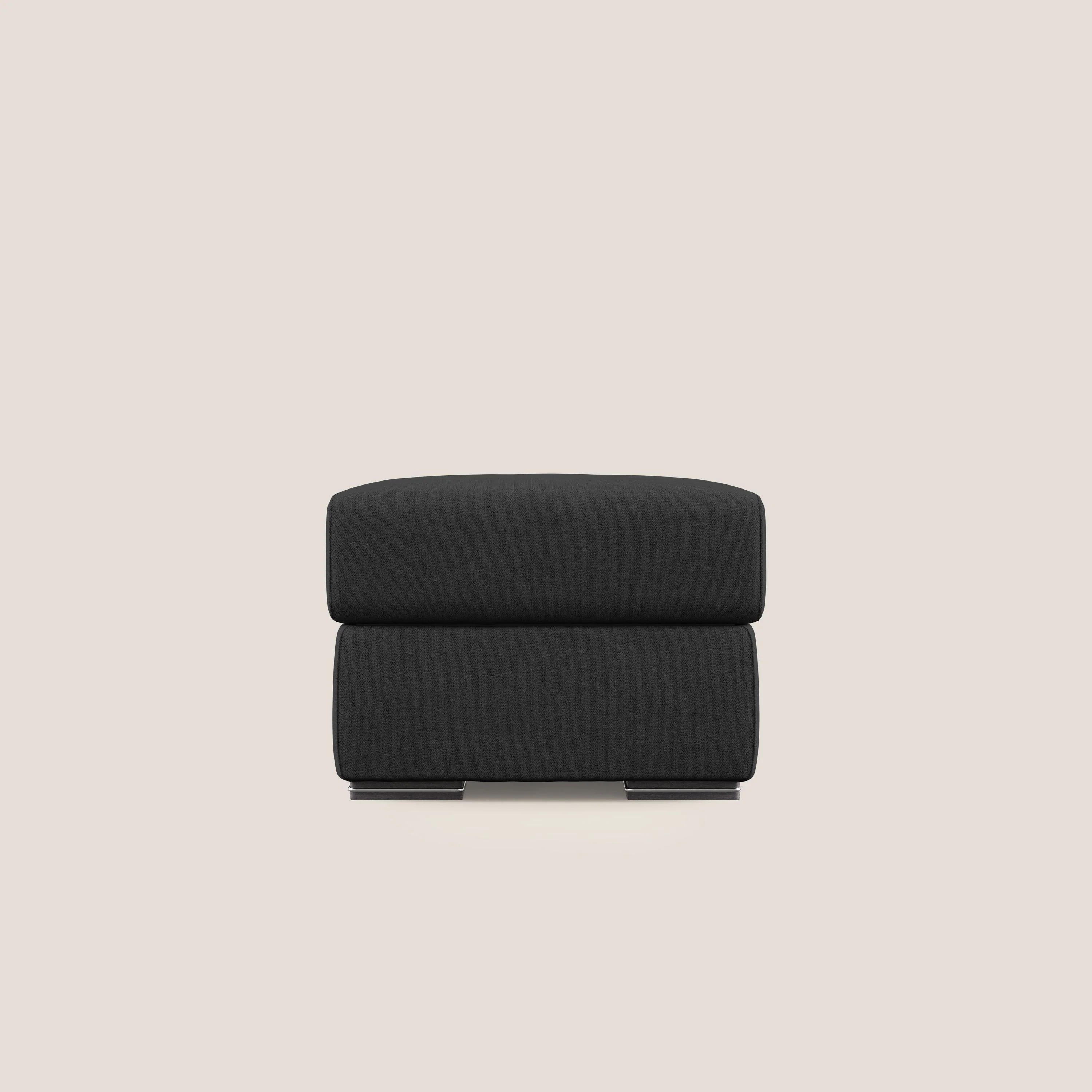 Sun pouf coffre en tissu imperméable T02 noir - Image 7