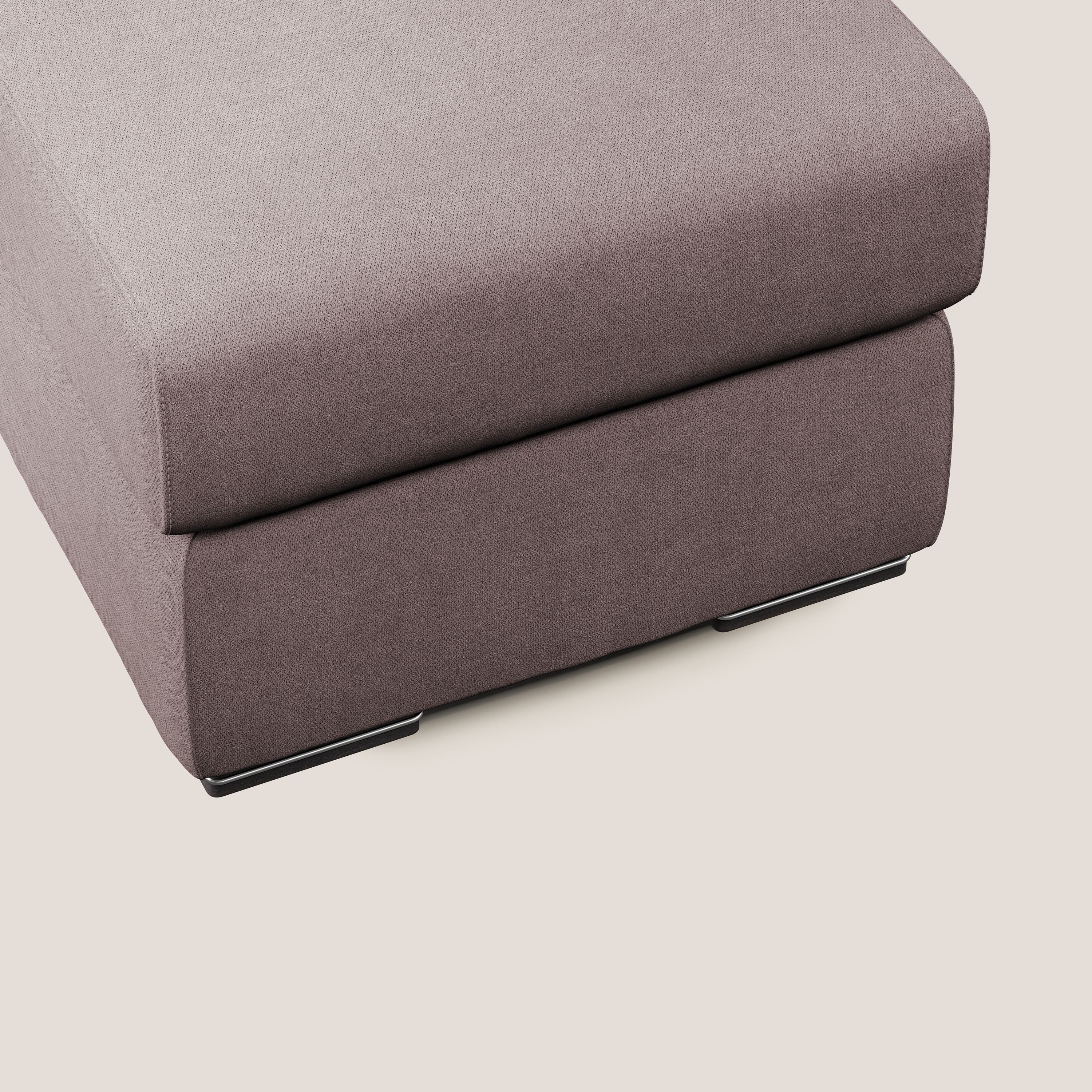 Sun pouf coffre en tissu imperméable T02 rose - Image 4