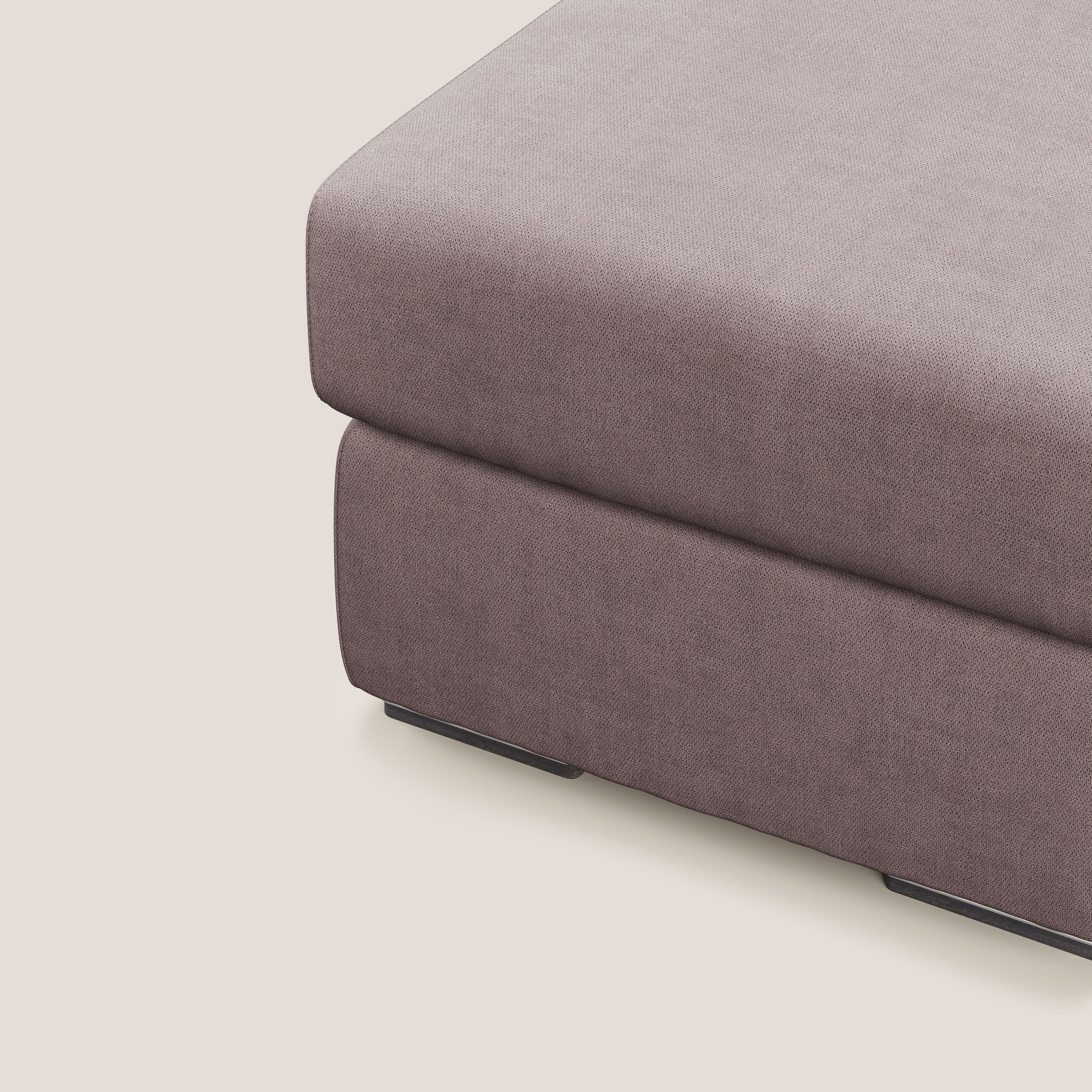 Sun pouf coffre en tissu imperméable T02 rose - Image 5