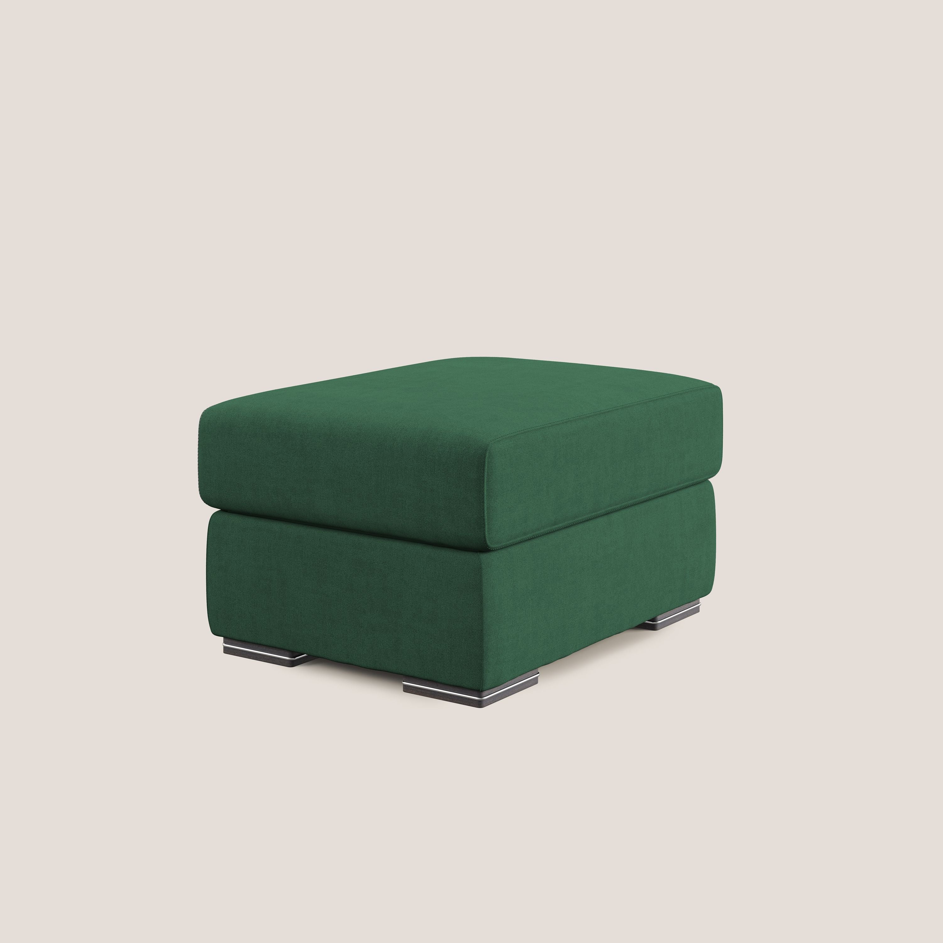 Sun pouf coffre en tissu imperméable T02 vert - Image 2