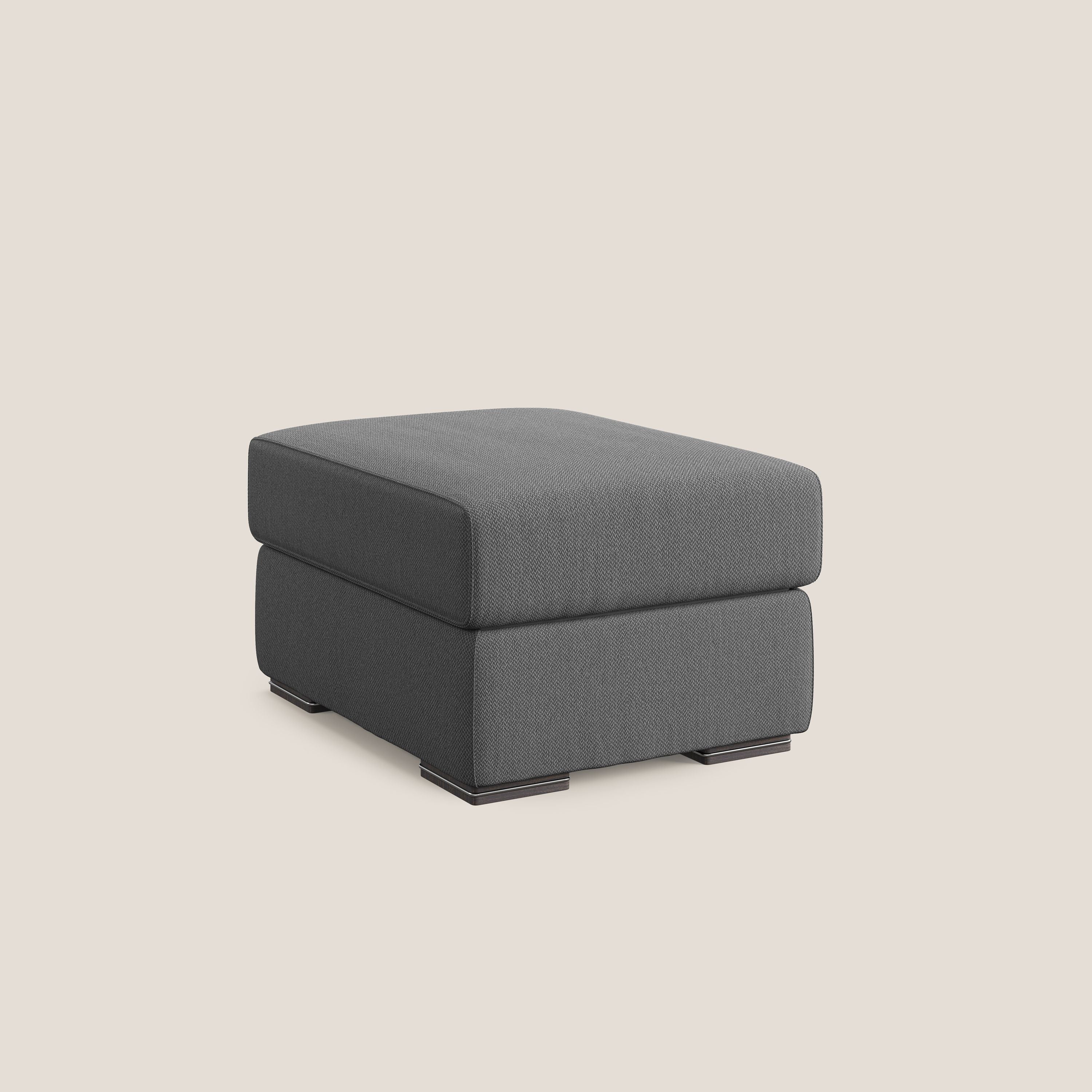 Sun pouf coffre en tissu détachable T05 anthracite - Image 8