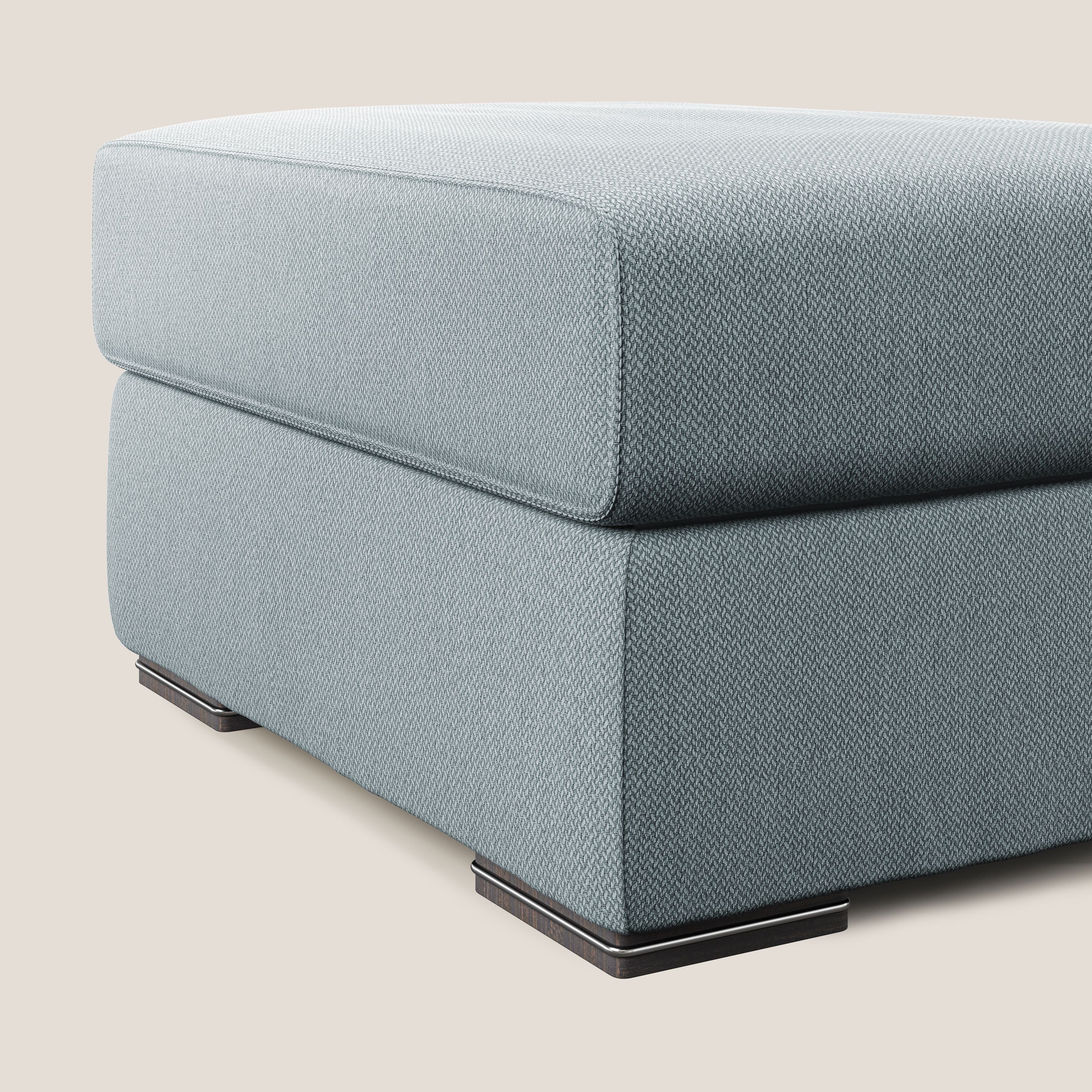 Sun pouf coffre en tissu détachable T05 bleu pastel - Image 3