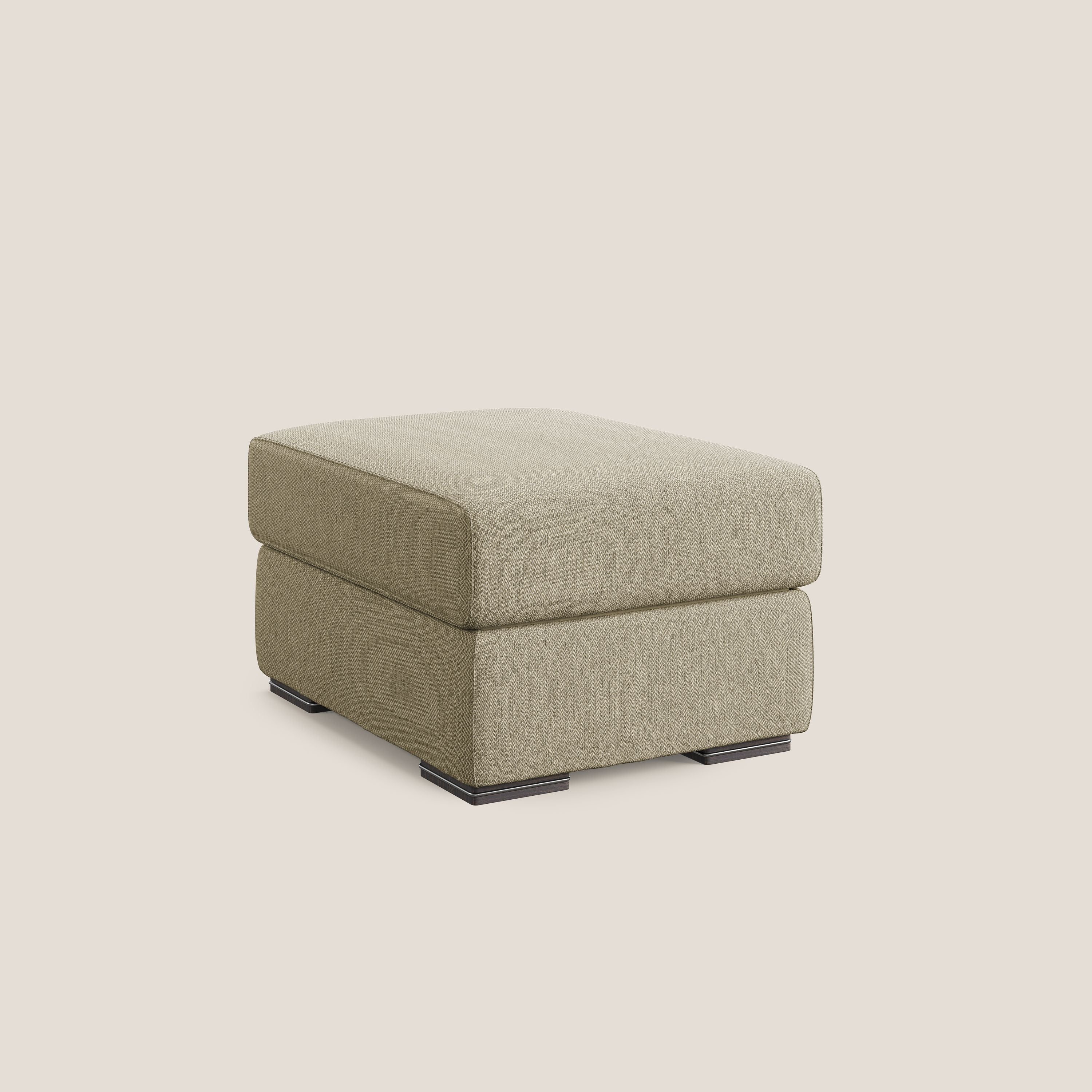 Sun pouf coffre en tissu détachable T05 camel - Image 8