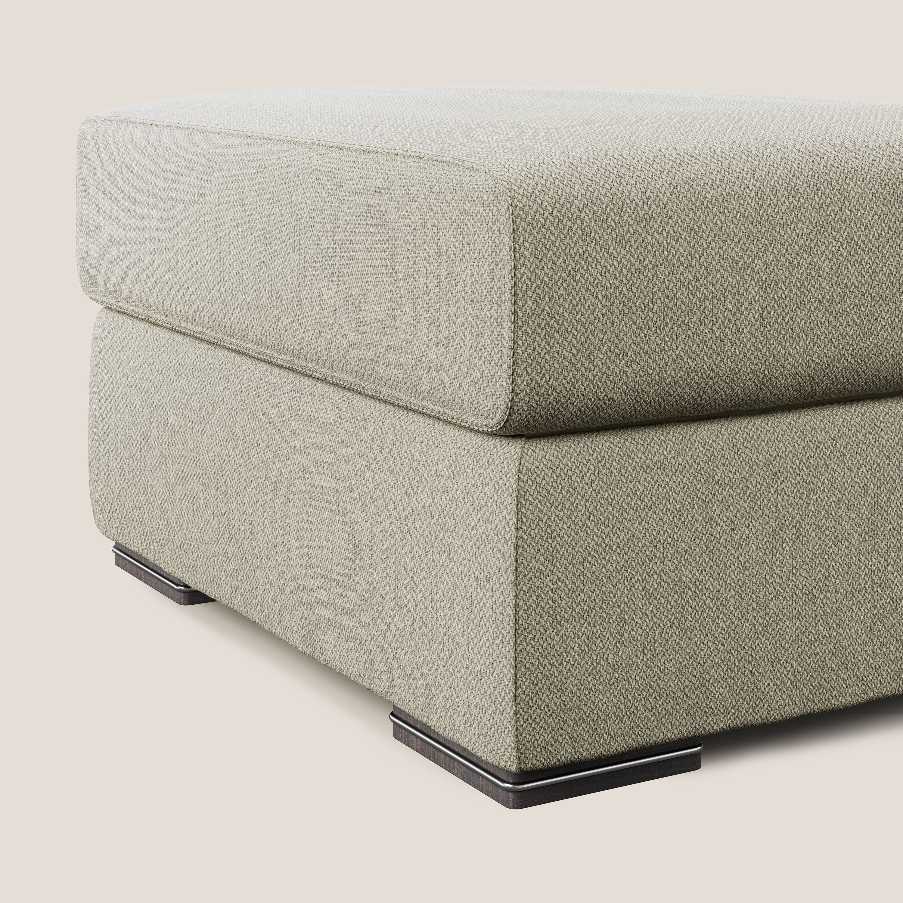 Sun pouf coffre en tissu détachable T05 crème - Image 3