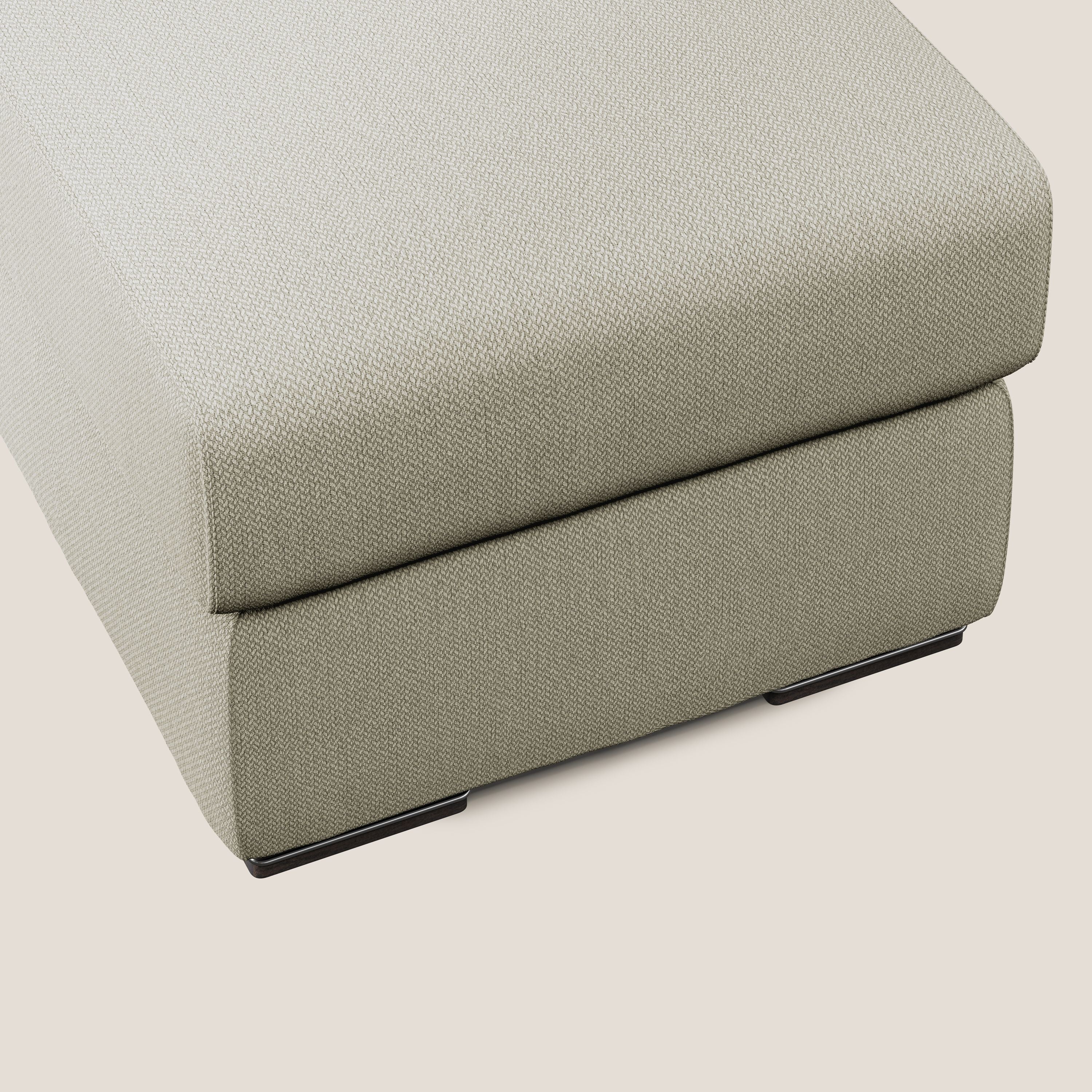 Sun pouf coffre en tissu détachable T05 crème - Image 4