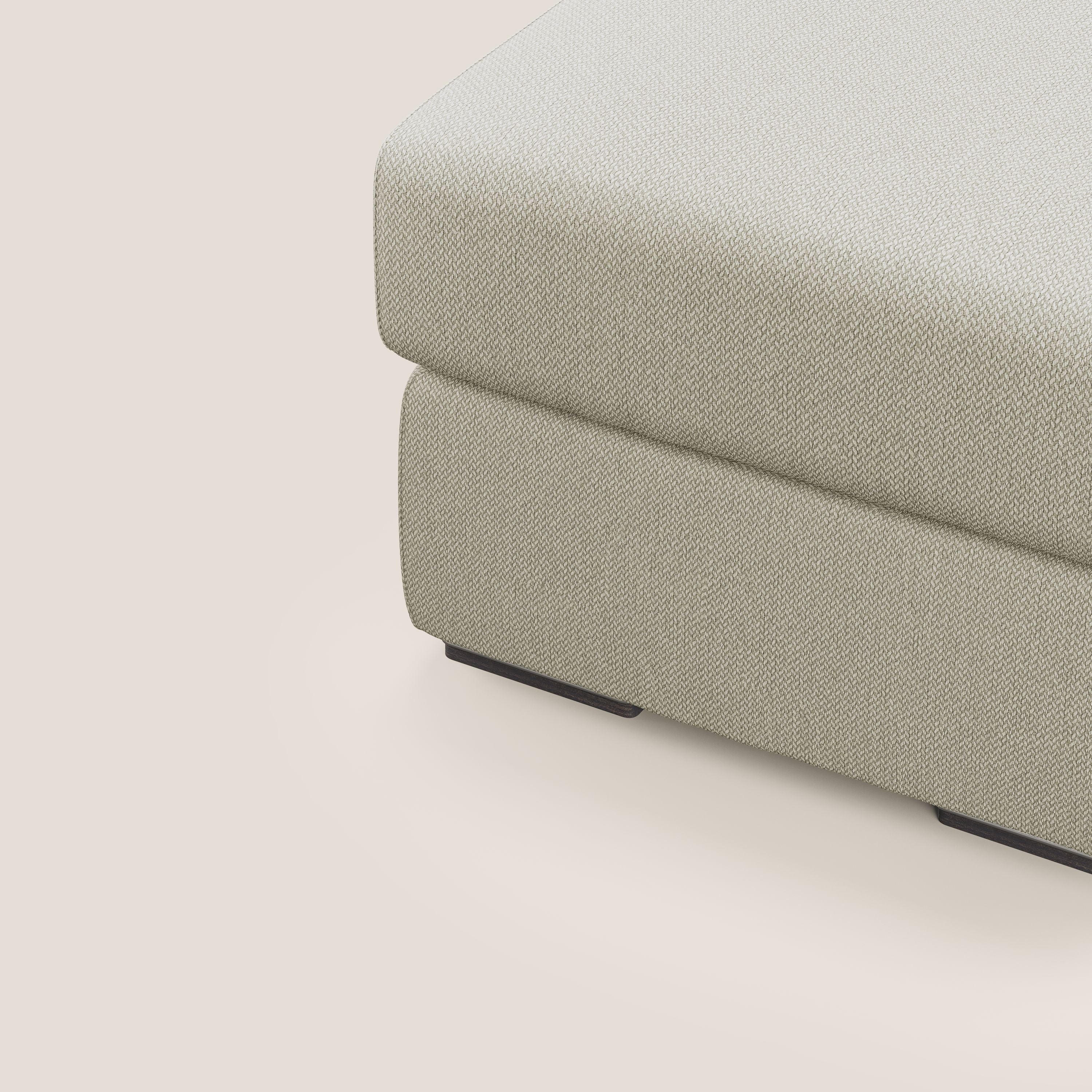 Sun pouf coffre en tissu détachable T05 crème - Image 5