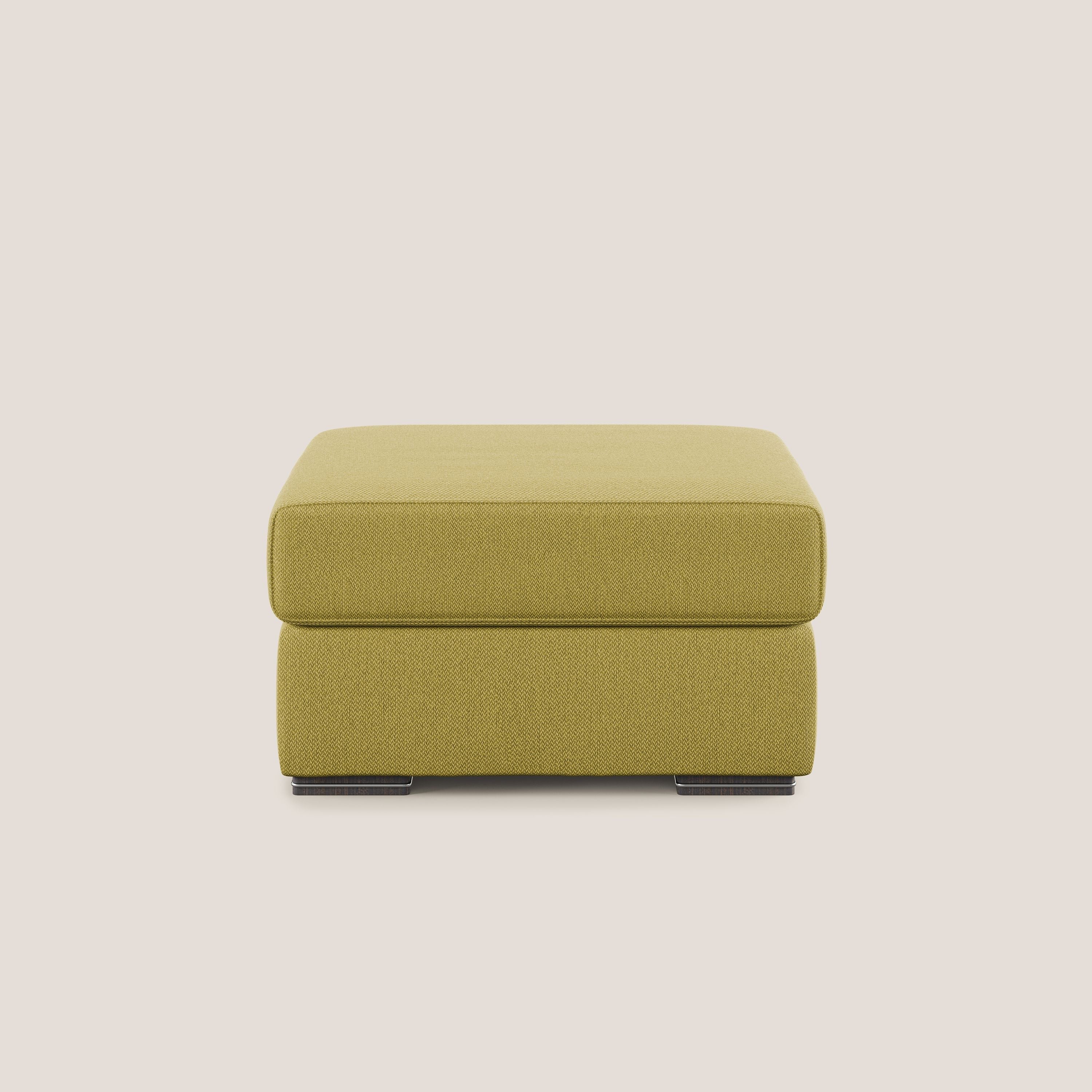 Sun pouf coffre en tissu détachable T05 jaune