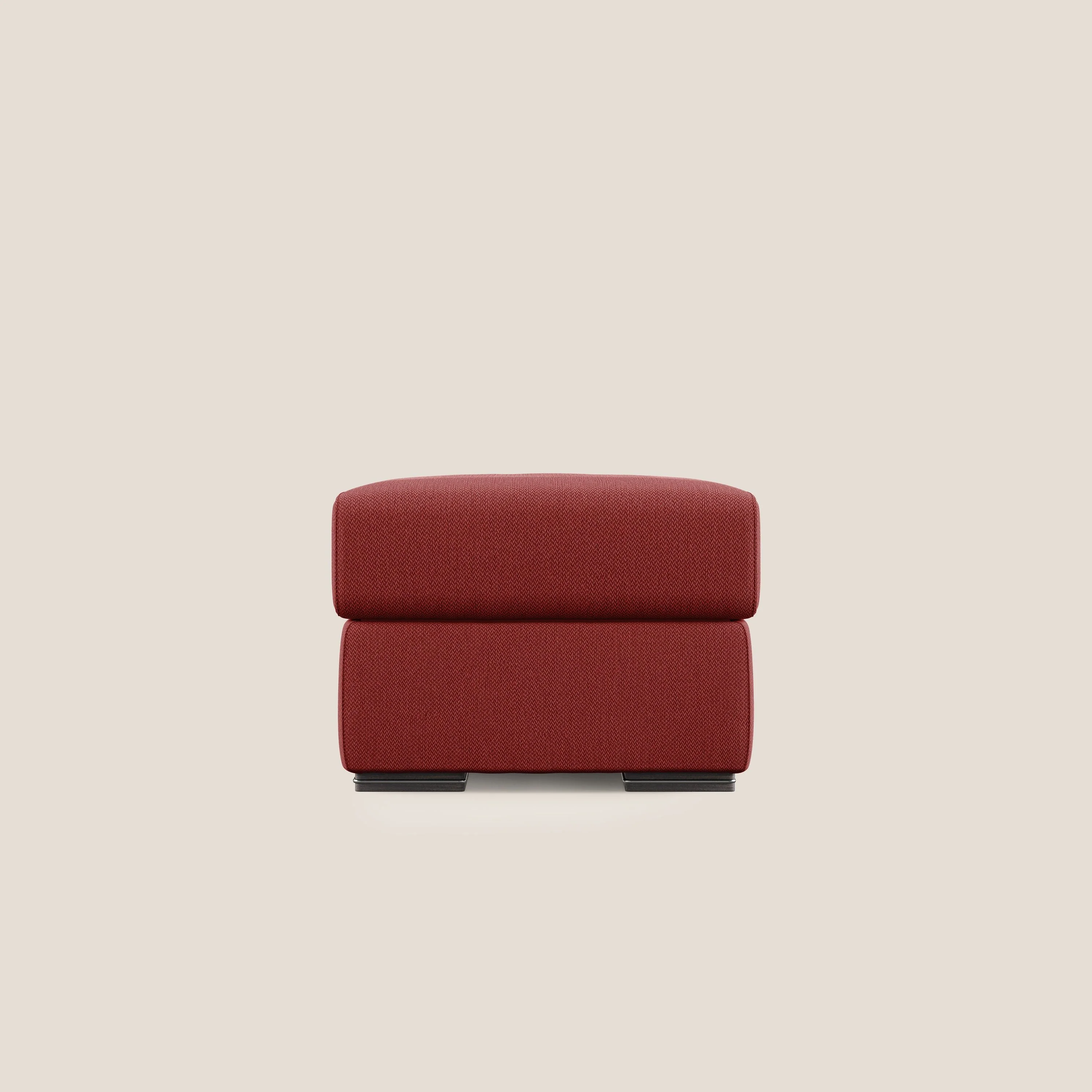 Sun pouf coffre en tissu détachable T05 rouge - Image 7