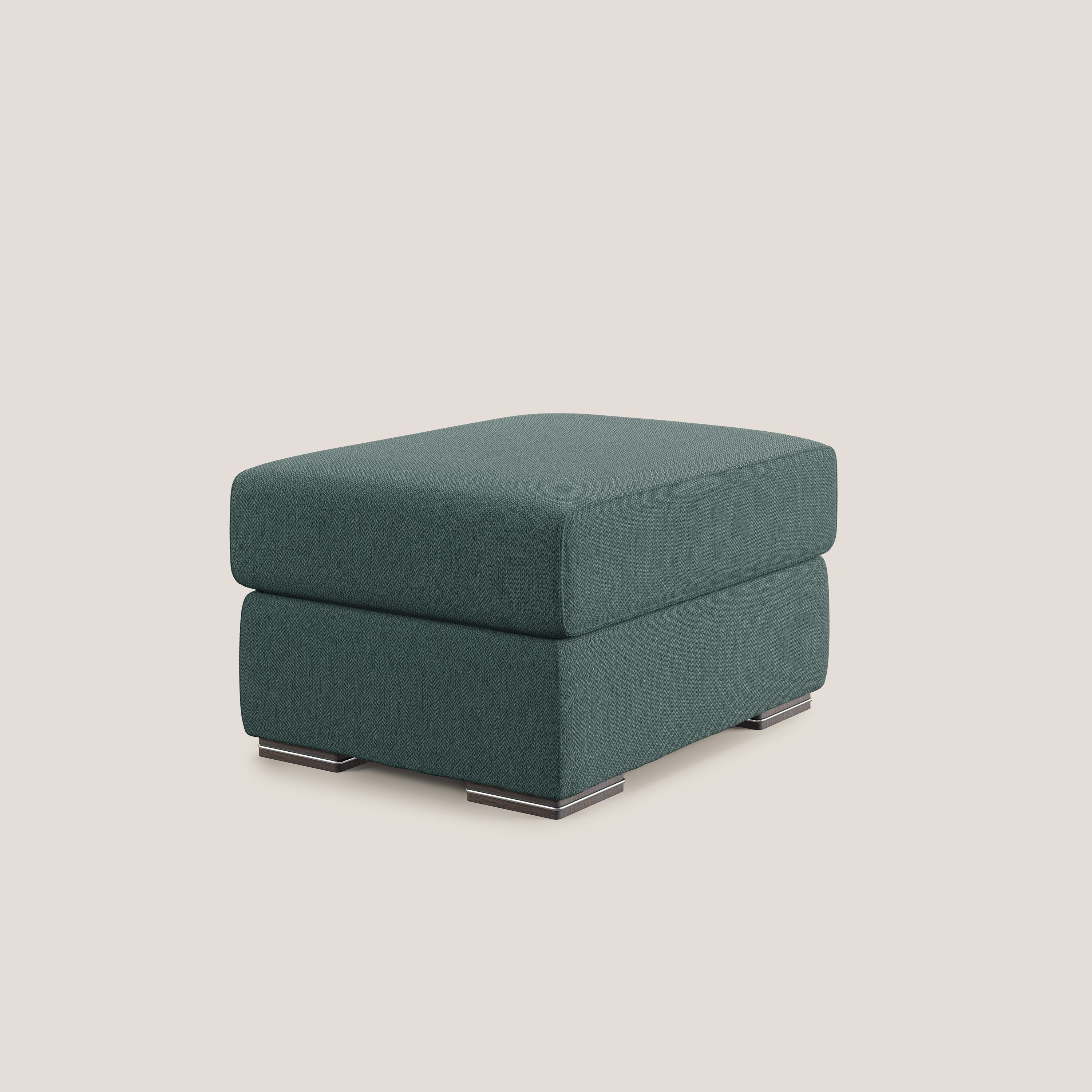 Sun pouf coffre en tissu détachable T05 vert - Image 3