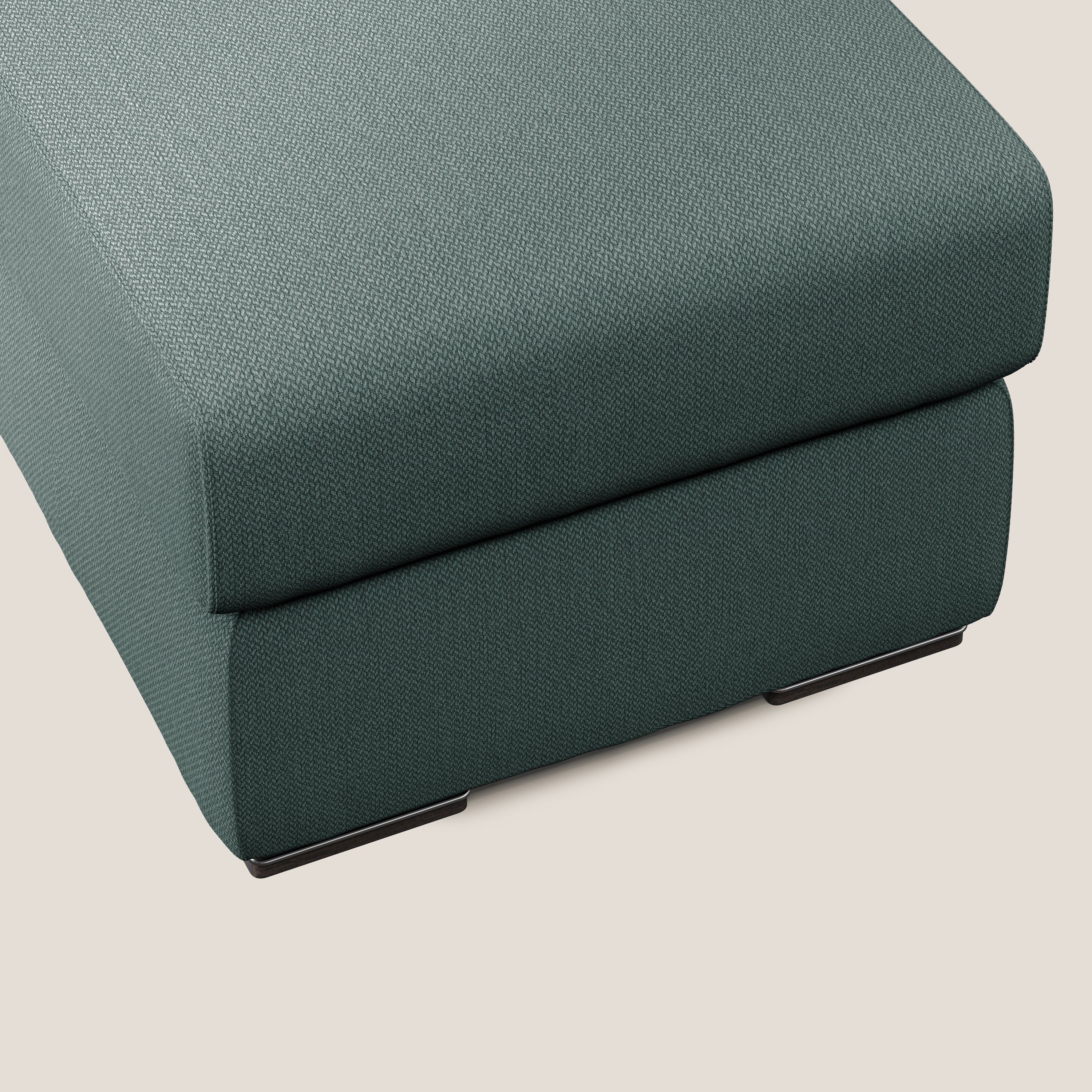 Sun pouf coffre en tissu détachable T05 vert - Image 5