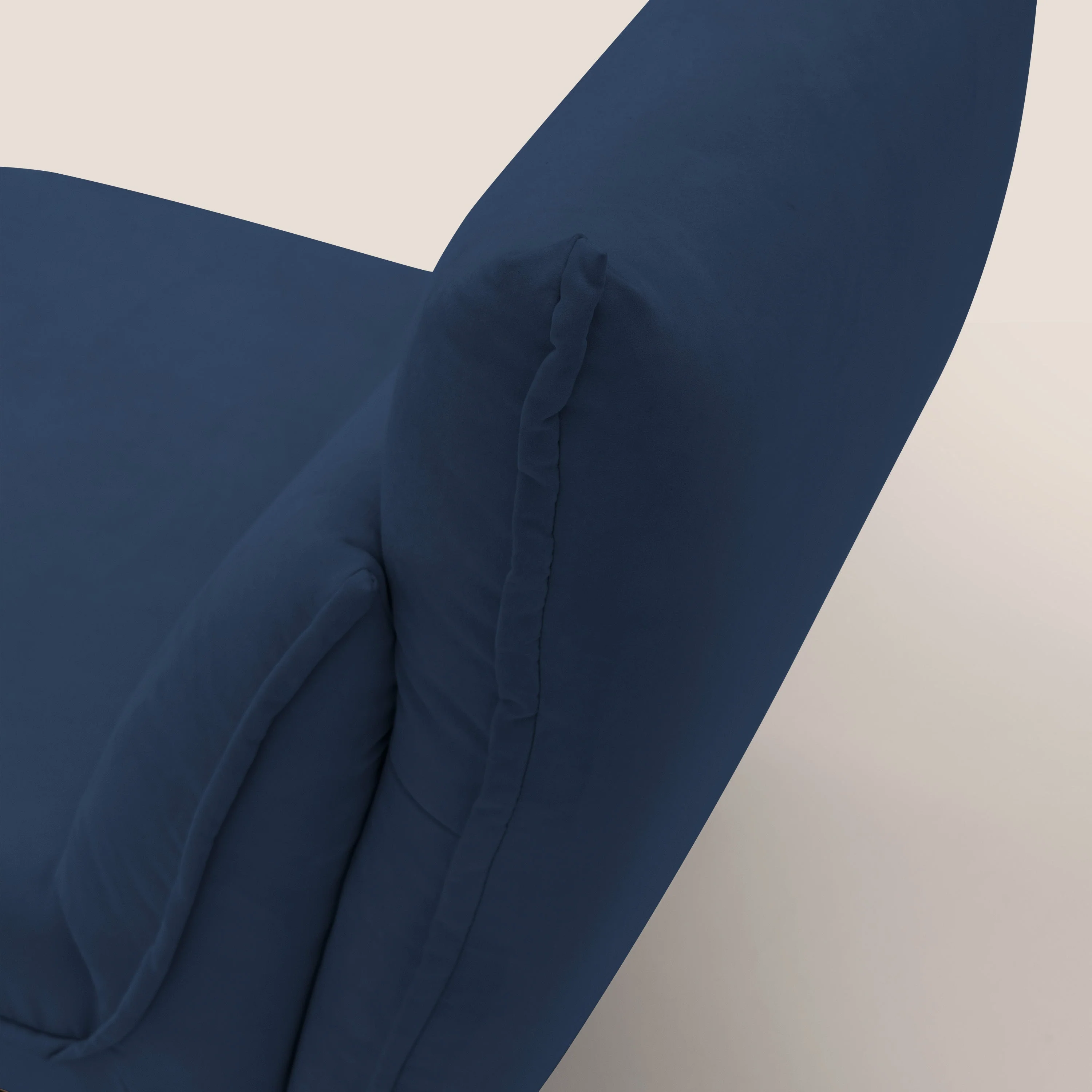 Tessa Fauteuil au design moderne en microfibre détachable T11 bleu - Image 6