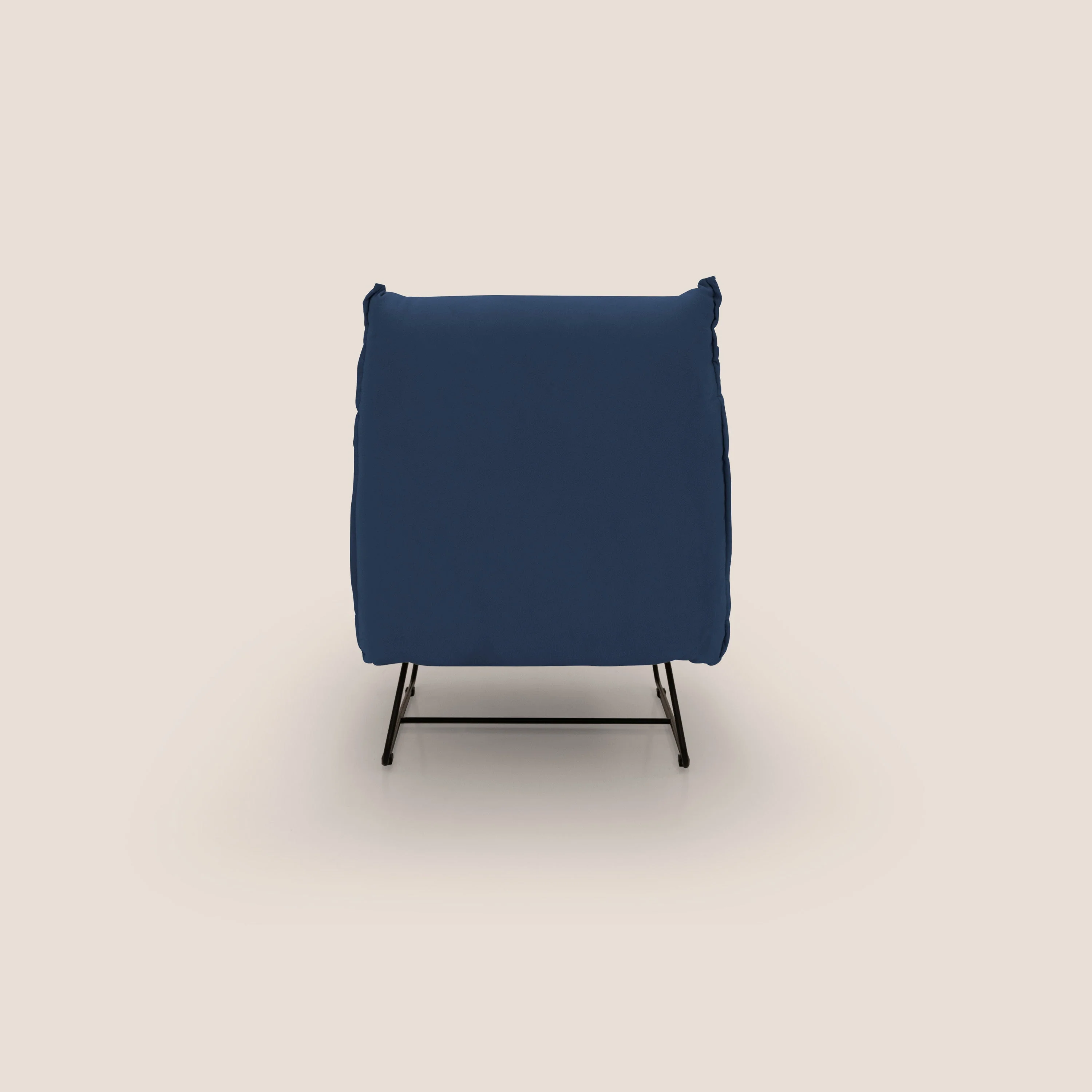 Tessa Fauteuil au design moderne en microfibre détachable T11 bleu - Image 8