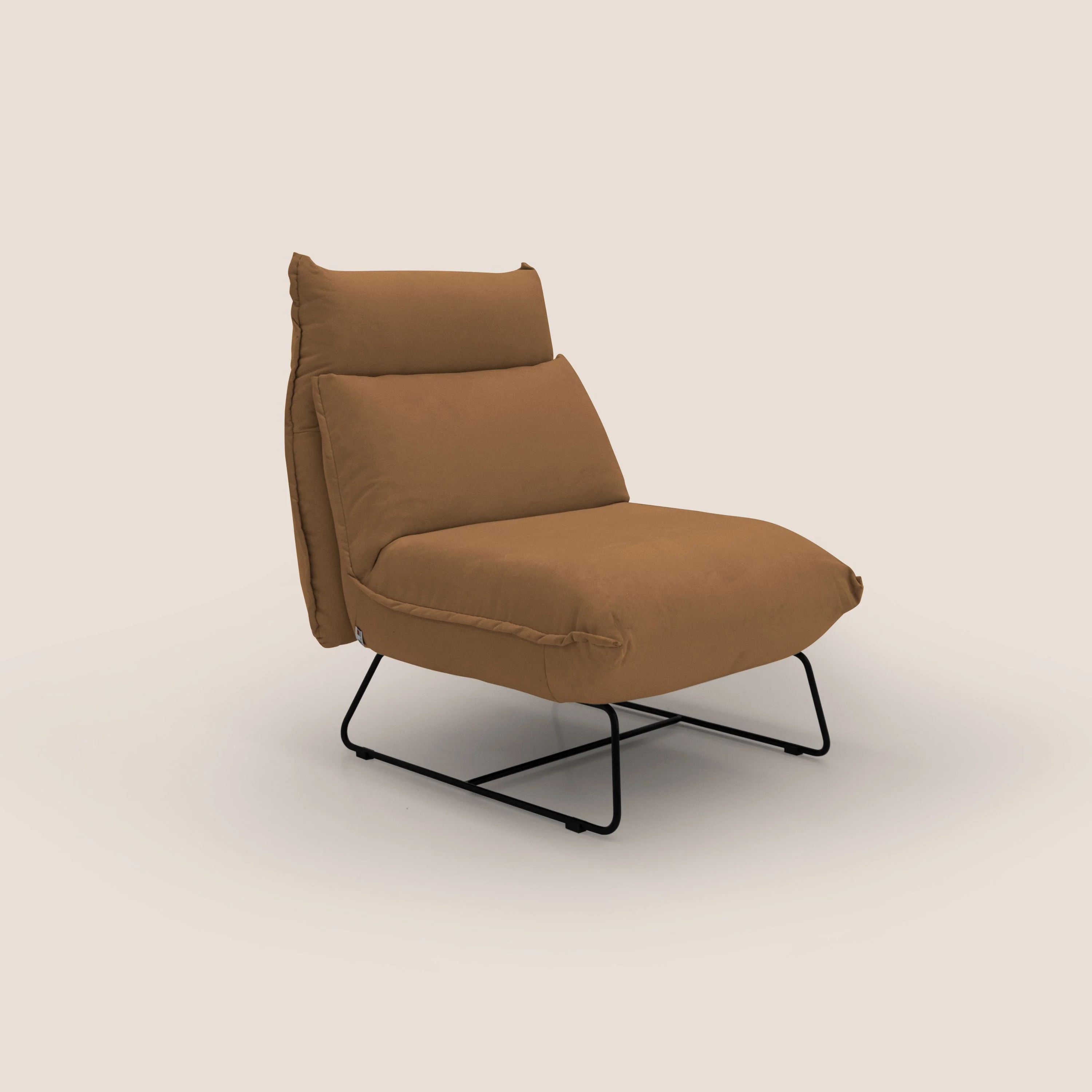 Tessa Fauteuil au design moderne en microfibre détachable T11 cuir - Image 2