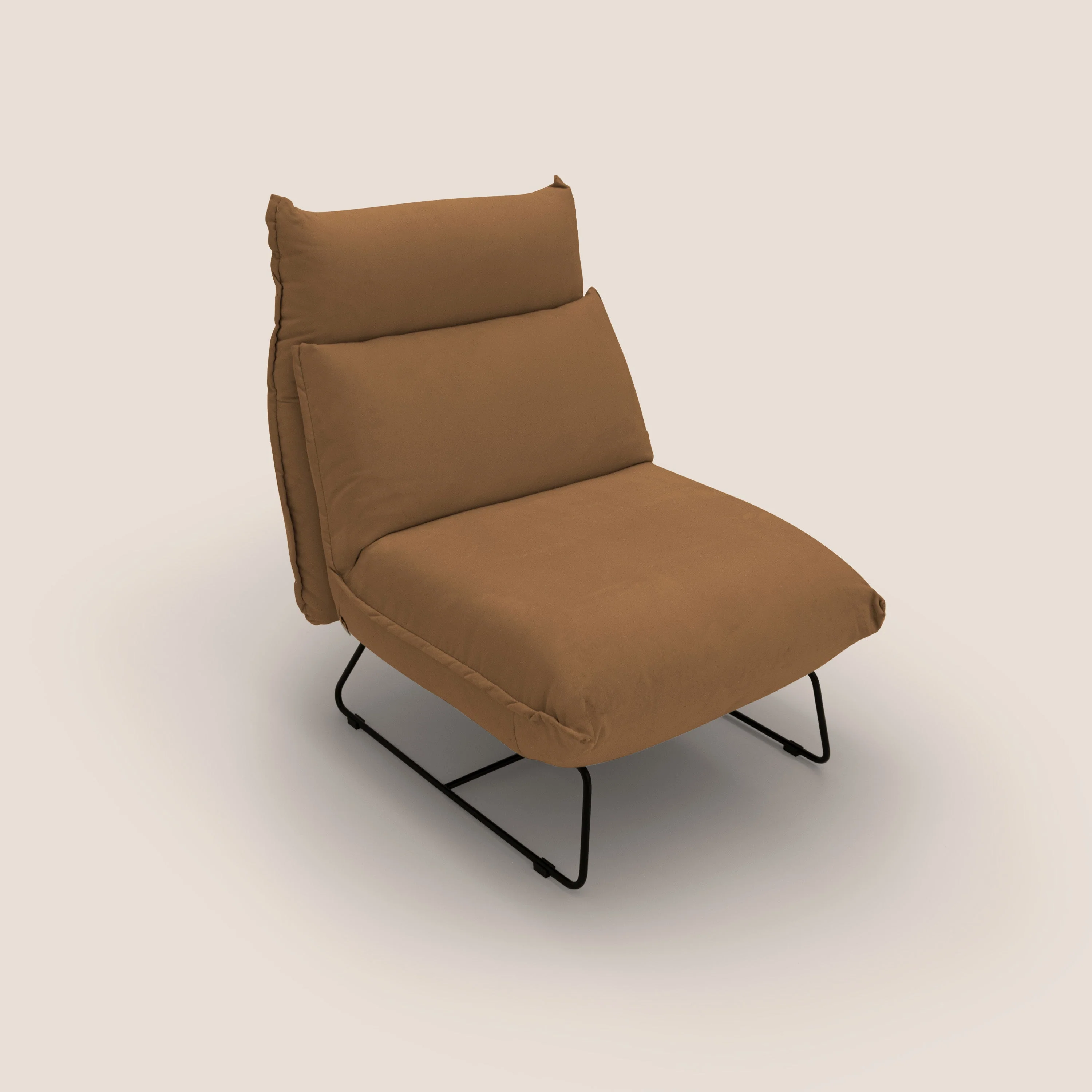 Tessa Fauteuil au design moderne en microfibre détachable T11 cuir - Image 5