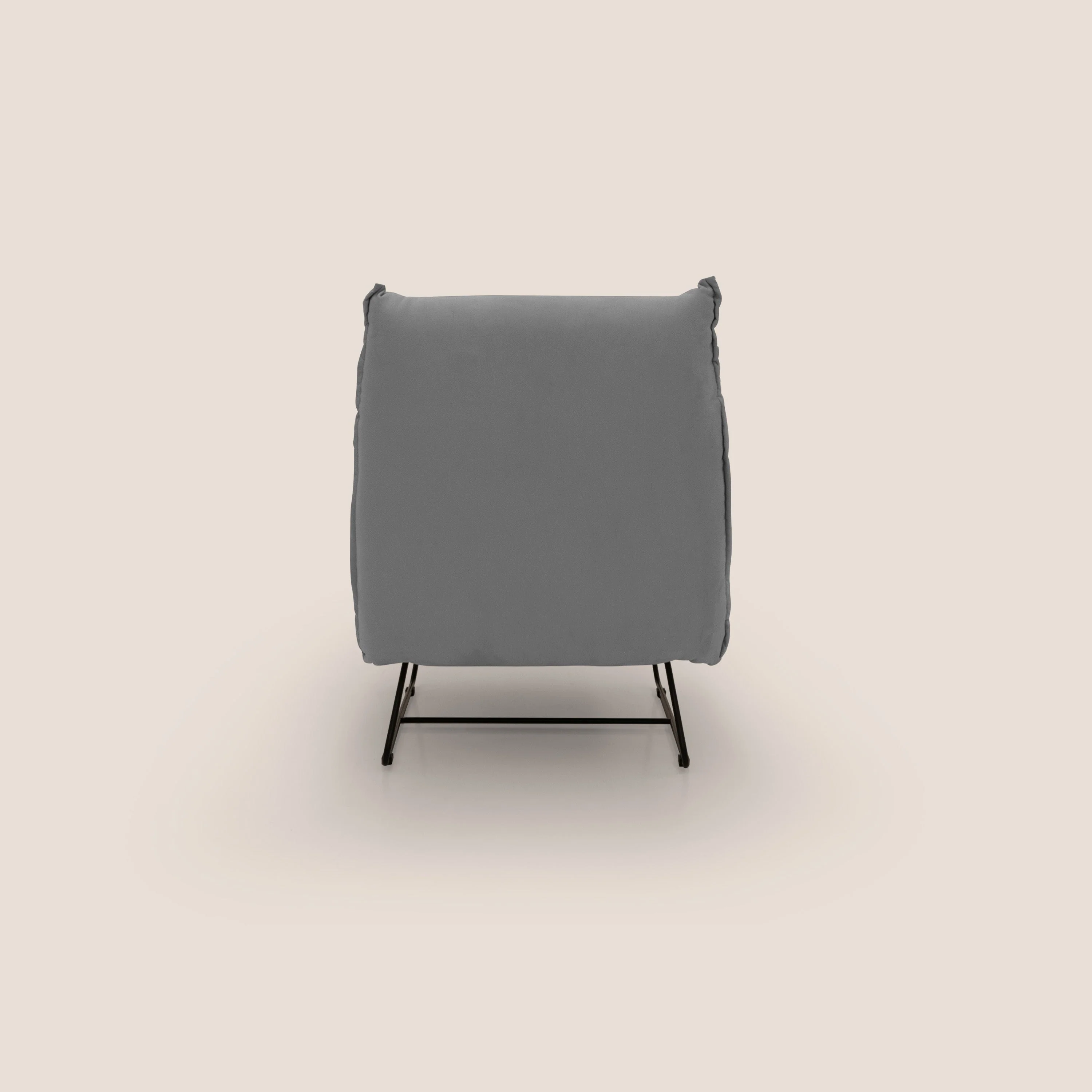 Tessa Fauteuil au design moderne en microfibre détachable T11 gris - Image 8