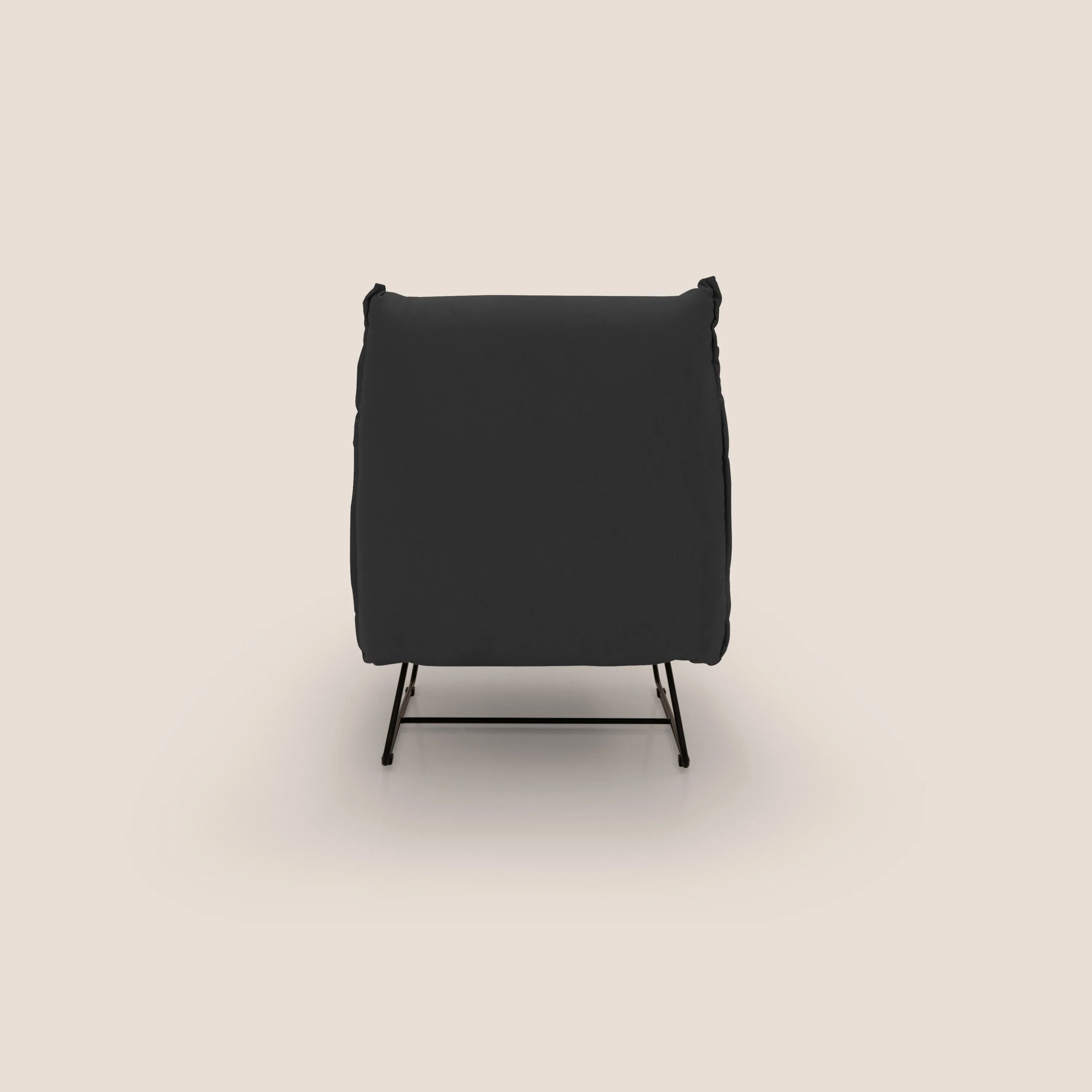 Tessa Fauteuil au design moderne en microfibre détachable T11 noir - Image 8