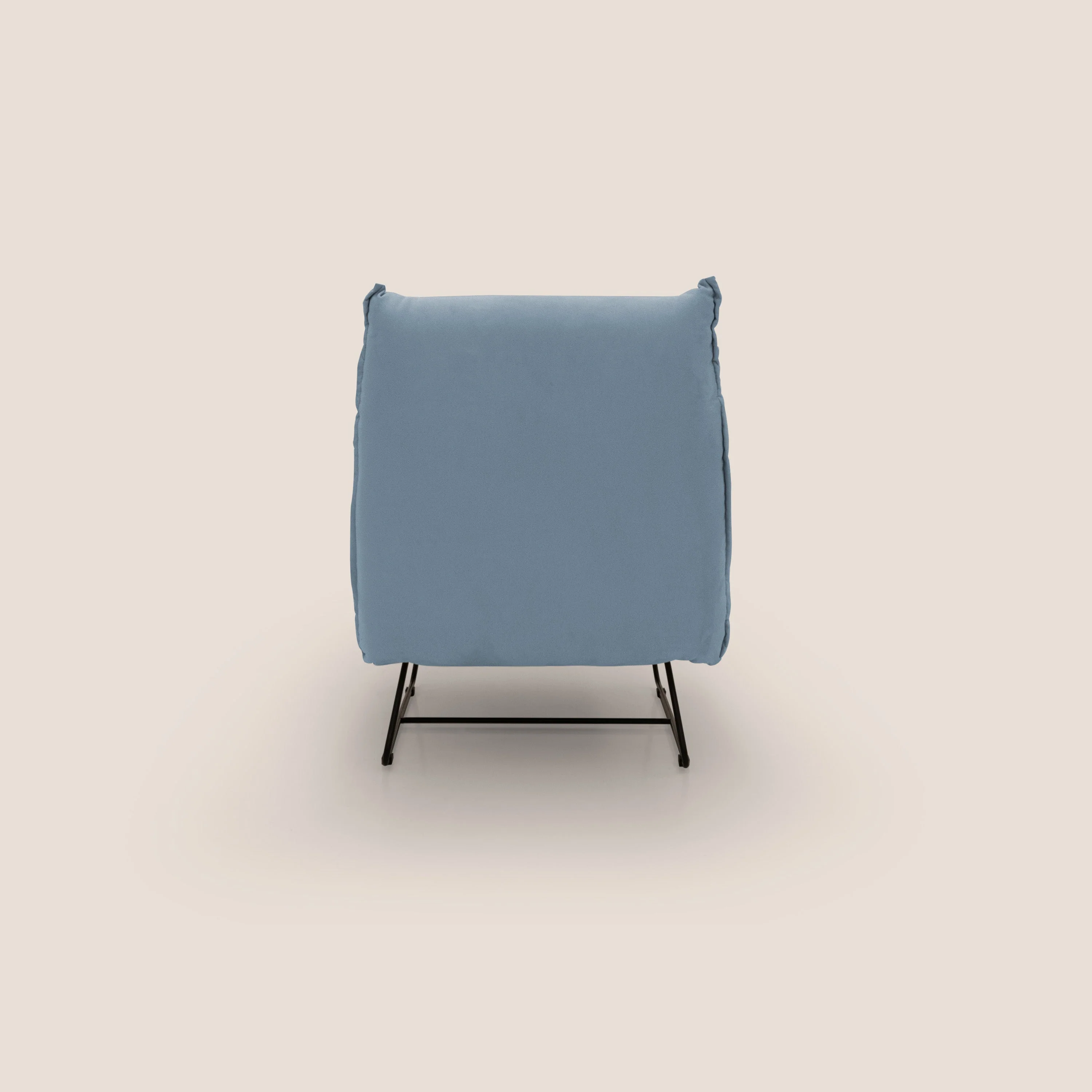 Tessa Fauteuil au design moderne en microfibre détachable T11 sucre glace - Image 8